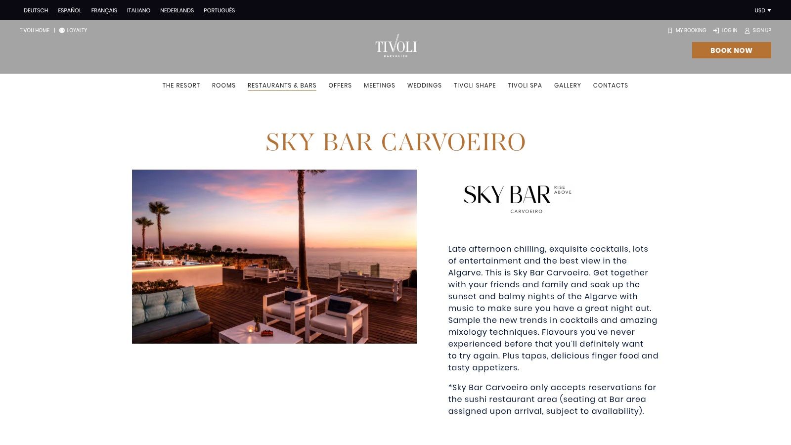 Sky Bar Carvoeiro (Tivoli Carvoeiro)