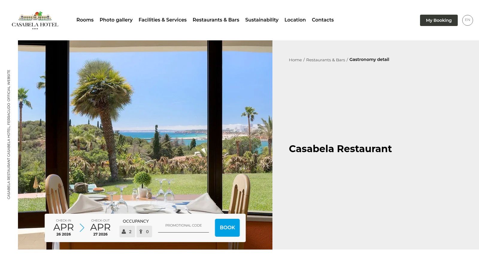 Casabela Restaurant (at Hotel Casabela)
