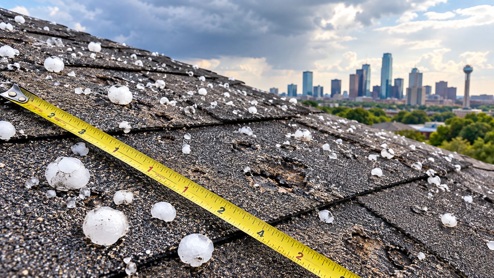Hail Storm Damage