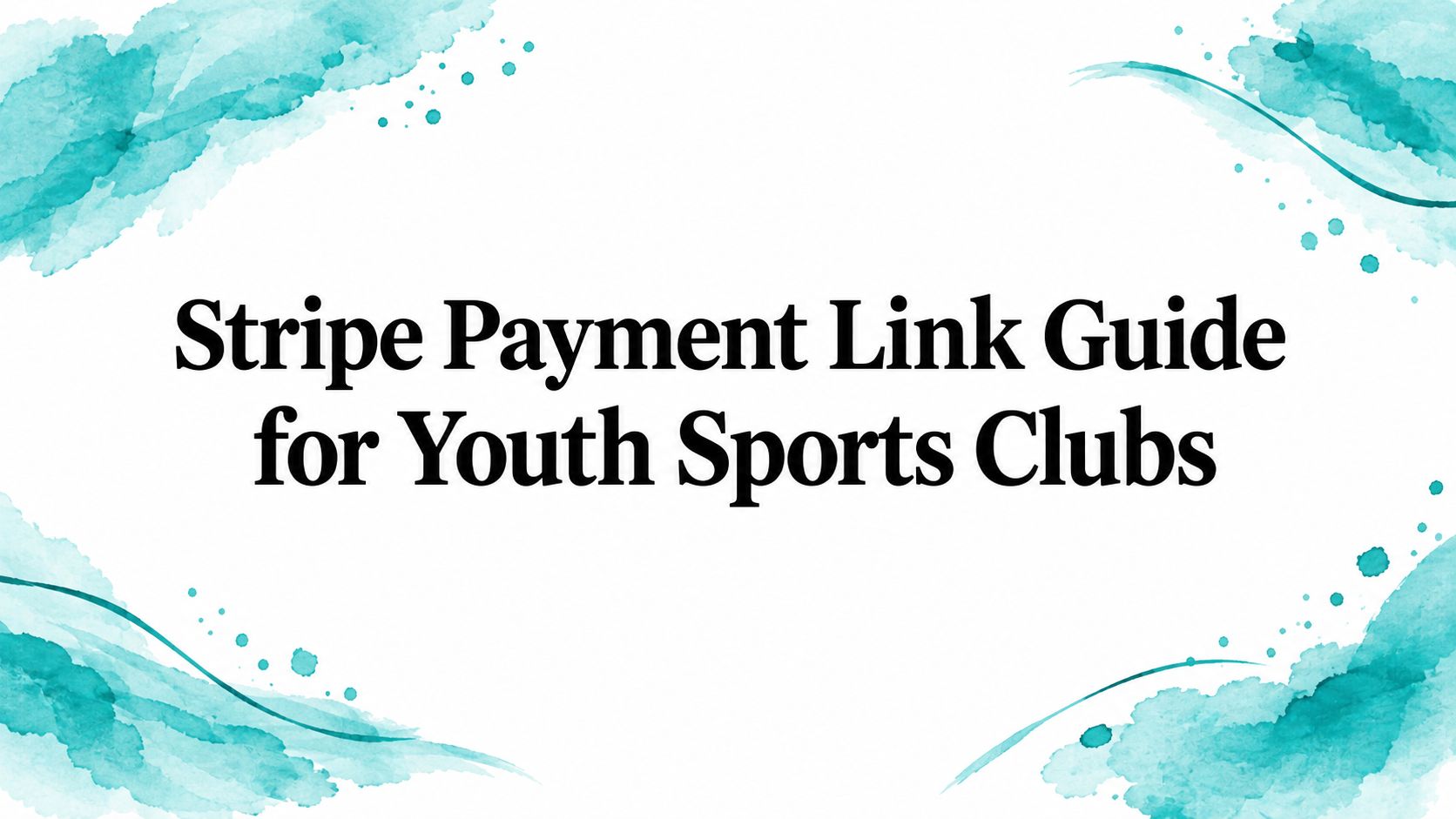 Stripe Payment Link Guide for Youth Sports Clubs
