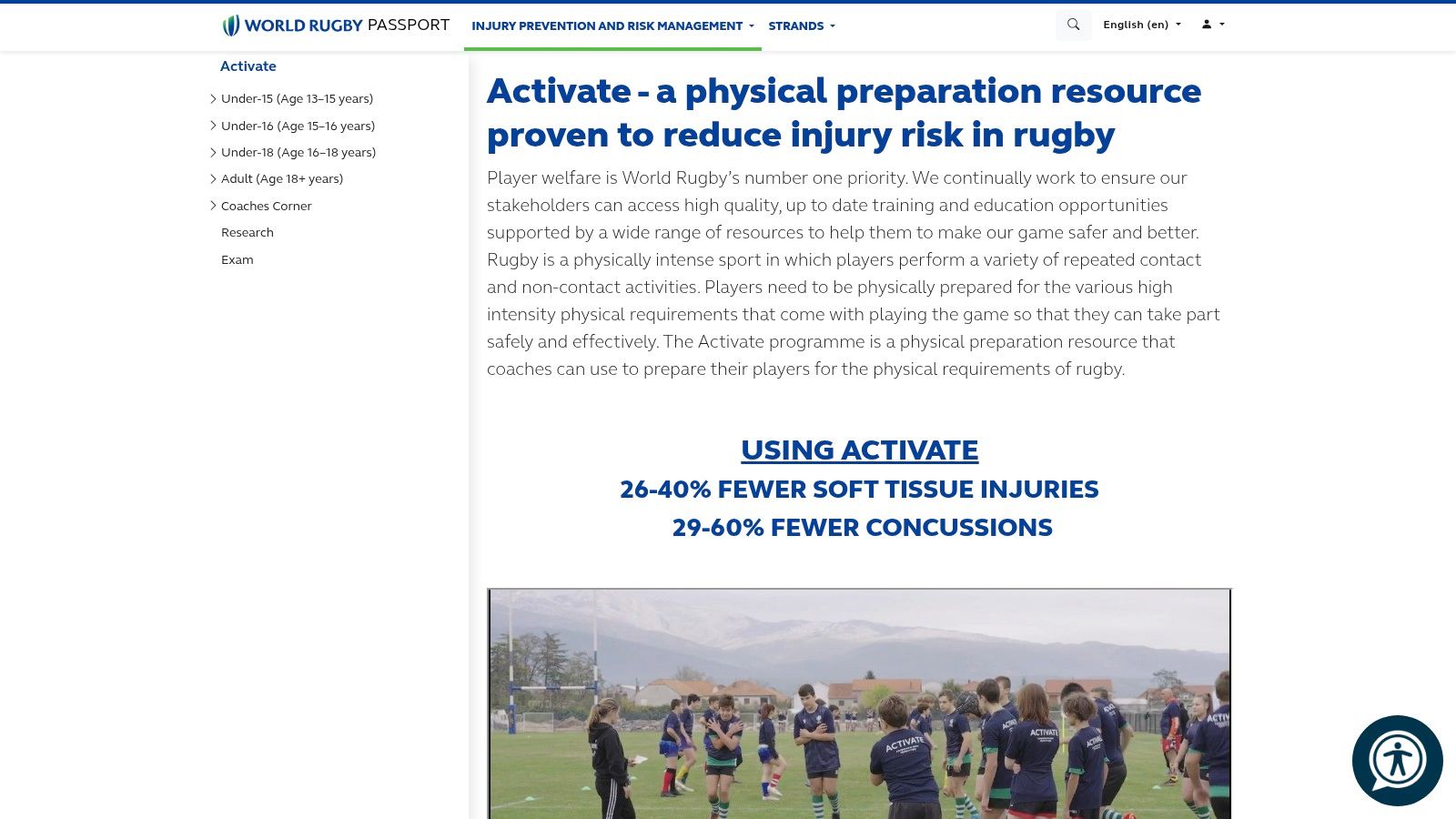 World Rugby Activate