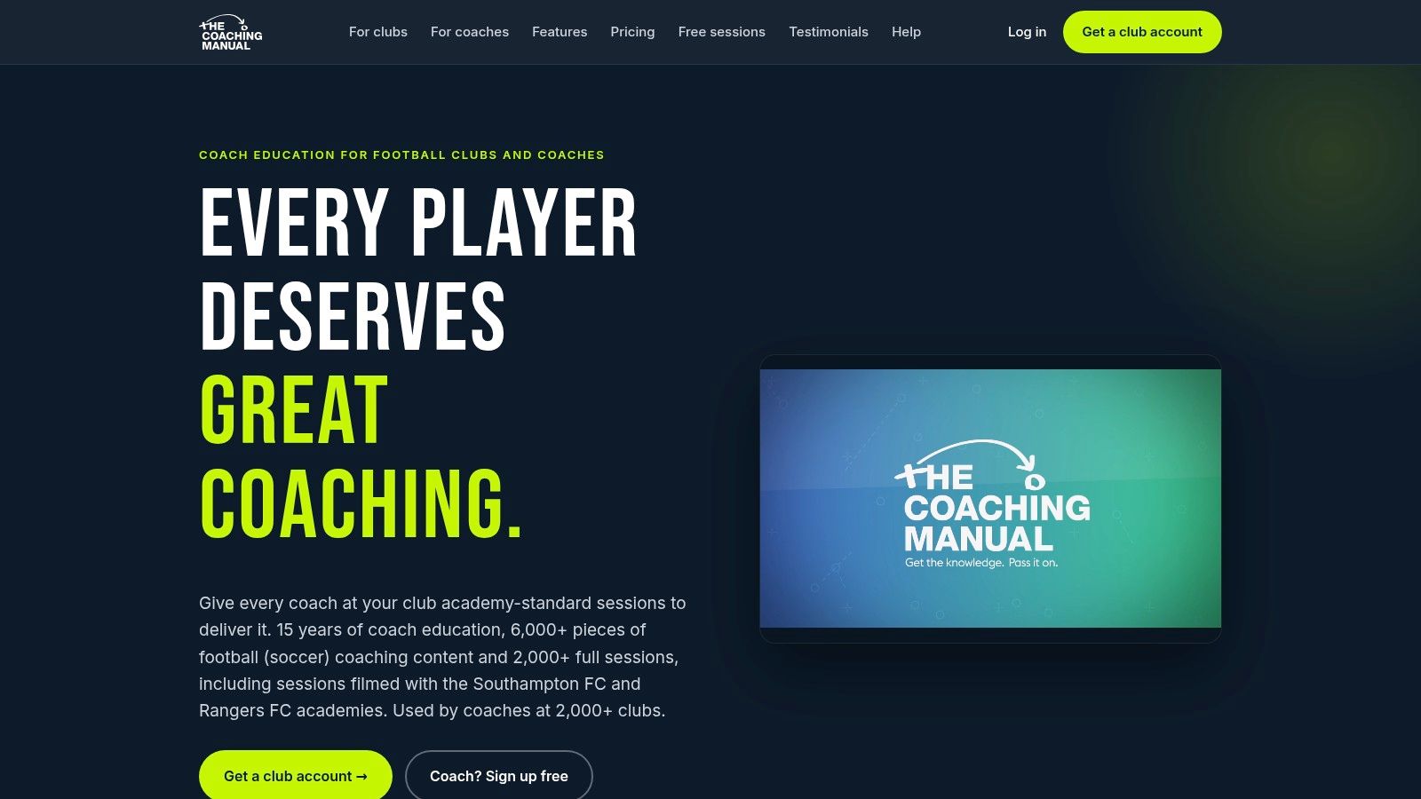 The Coaching Manual