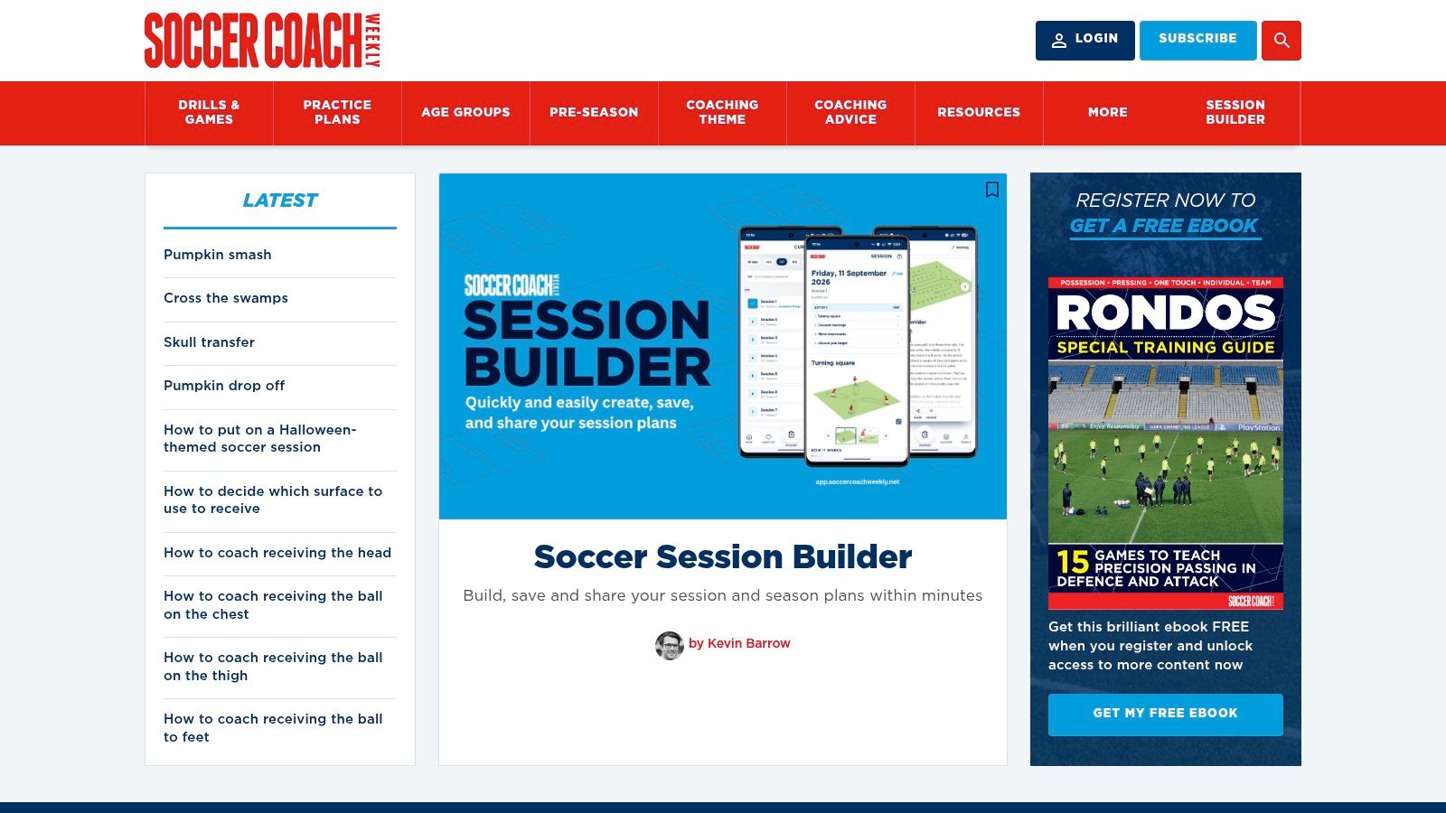Soccer Coach Weekly