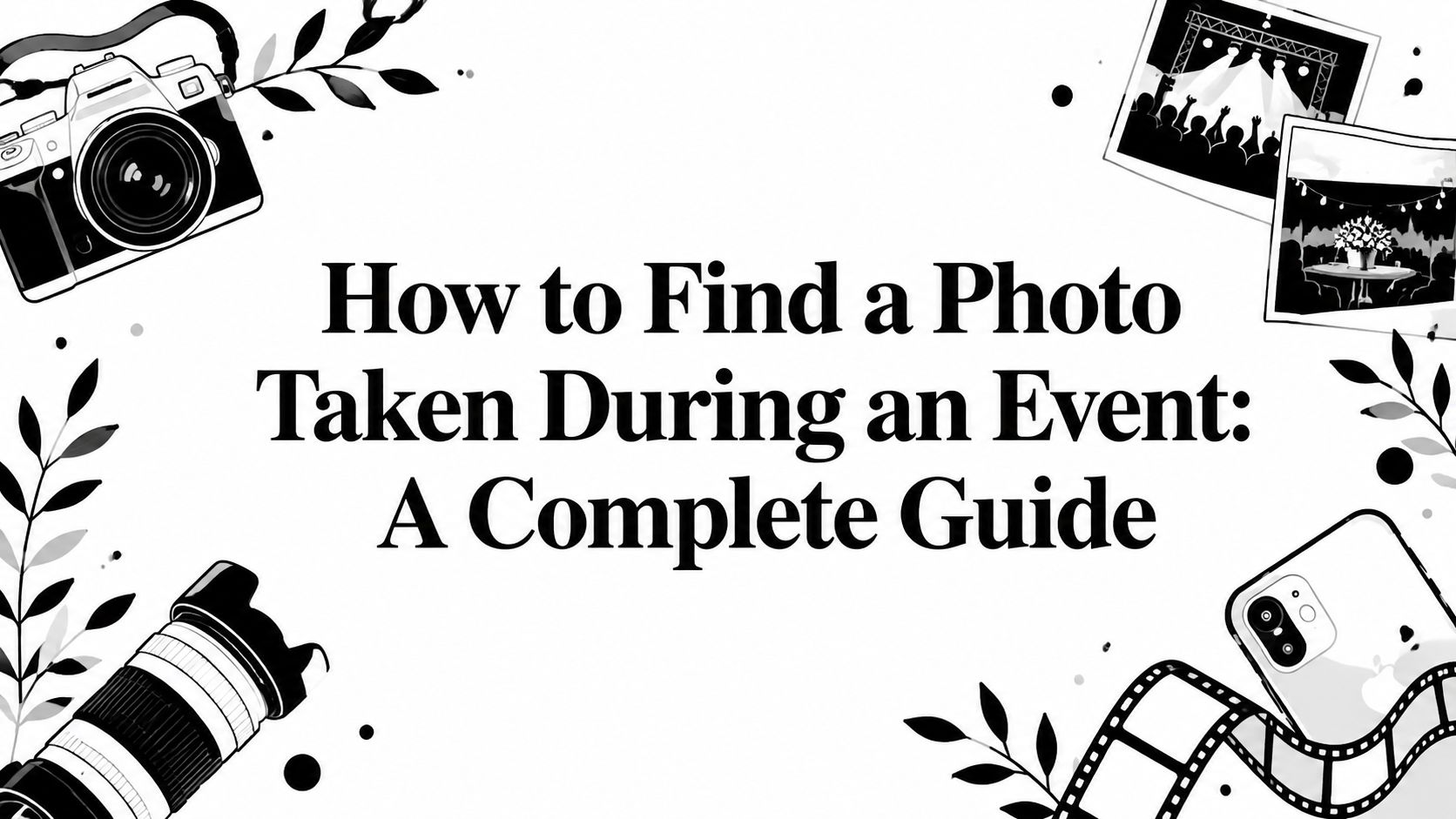 How to Find a Photo Taken During an Event: A Complete Guide