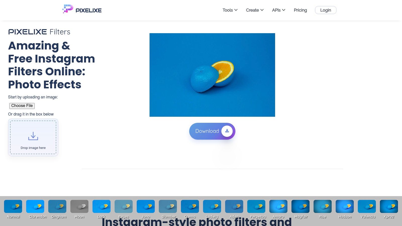 Pixelixe Instagram Filters