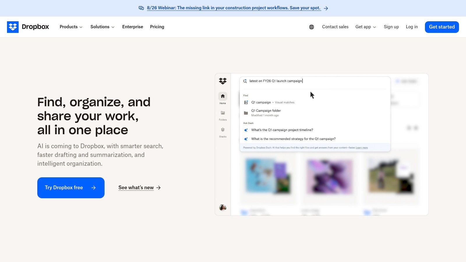 Dropbox and Dropbox Transfer