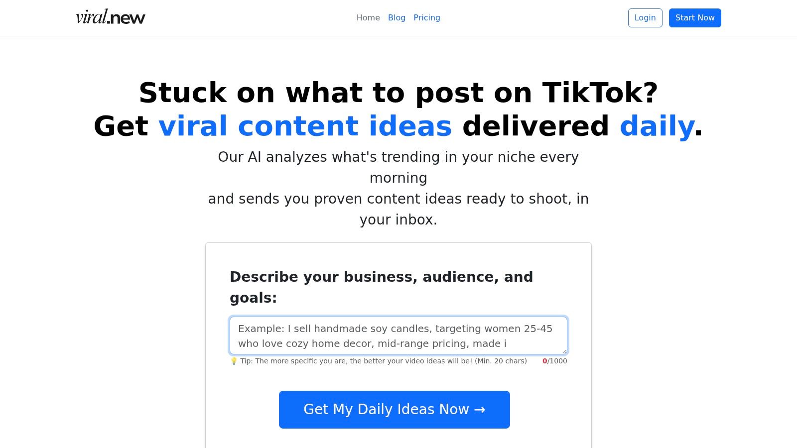 Screenshot from https://viral.new