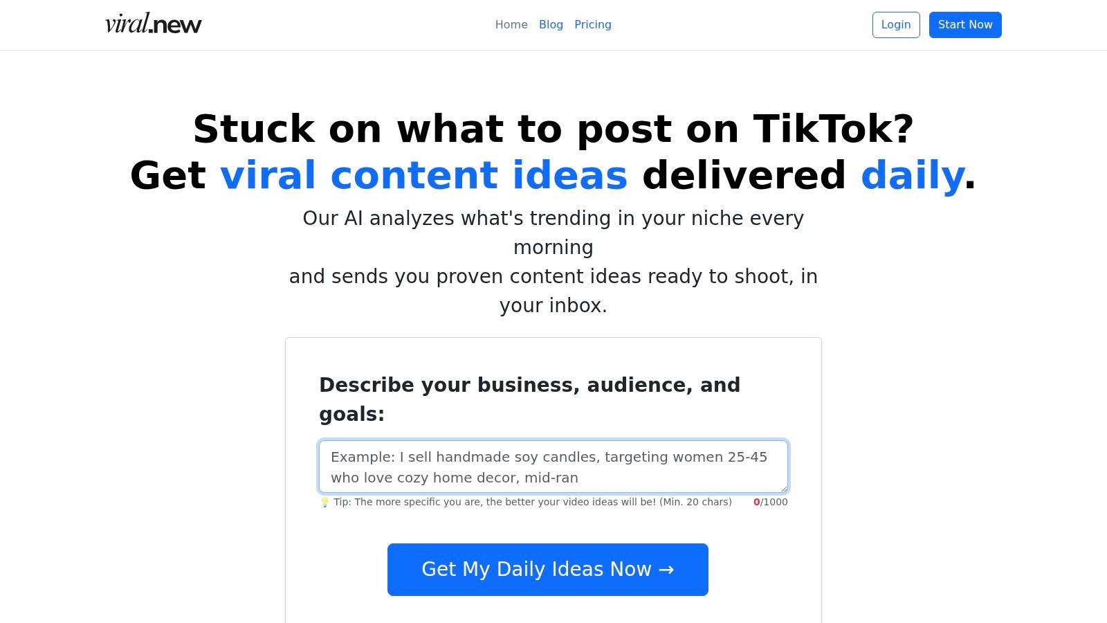Screenshot from https://viral.new