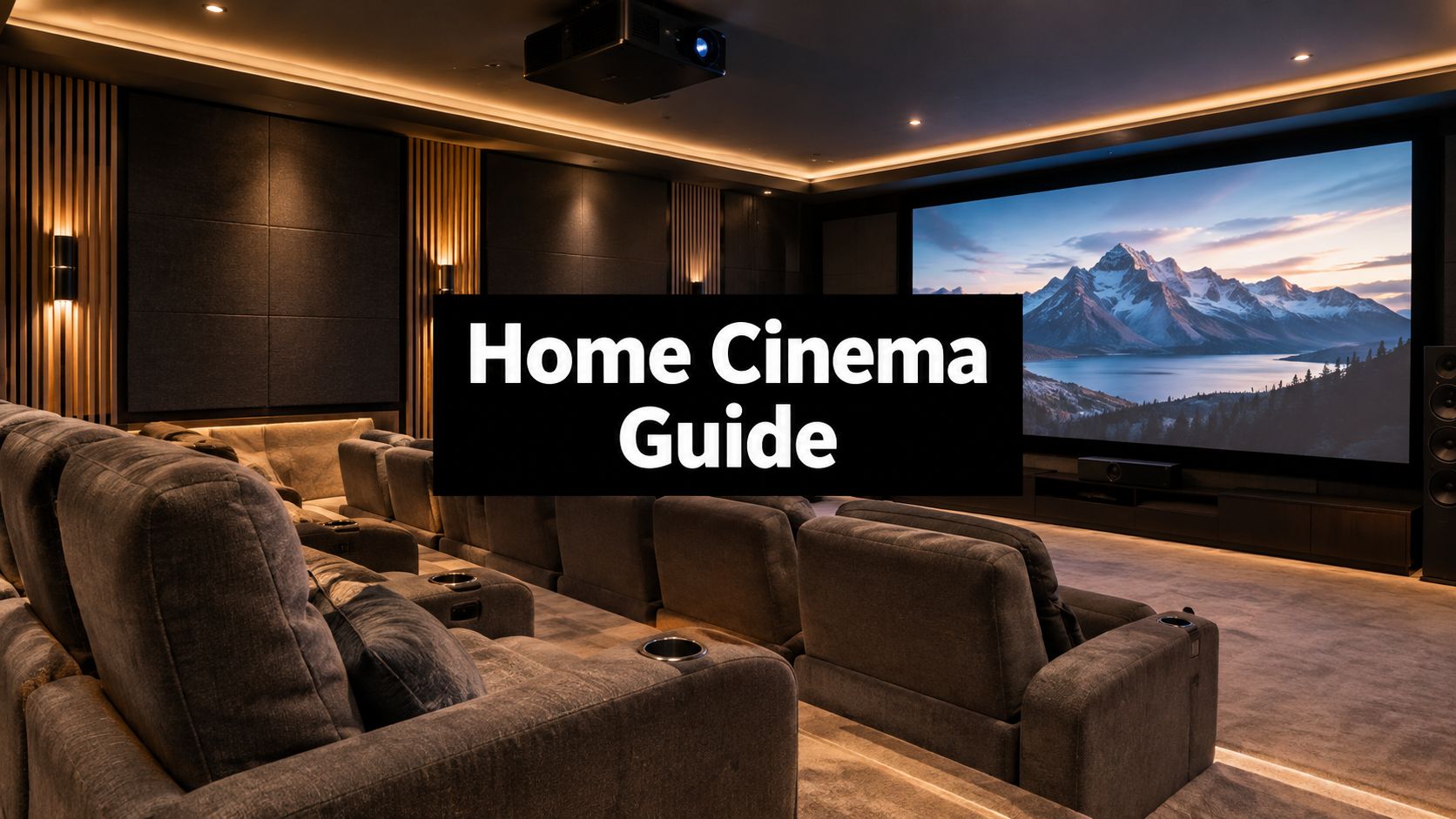 How to Build a Home Cinema Room That Wows