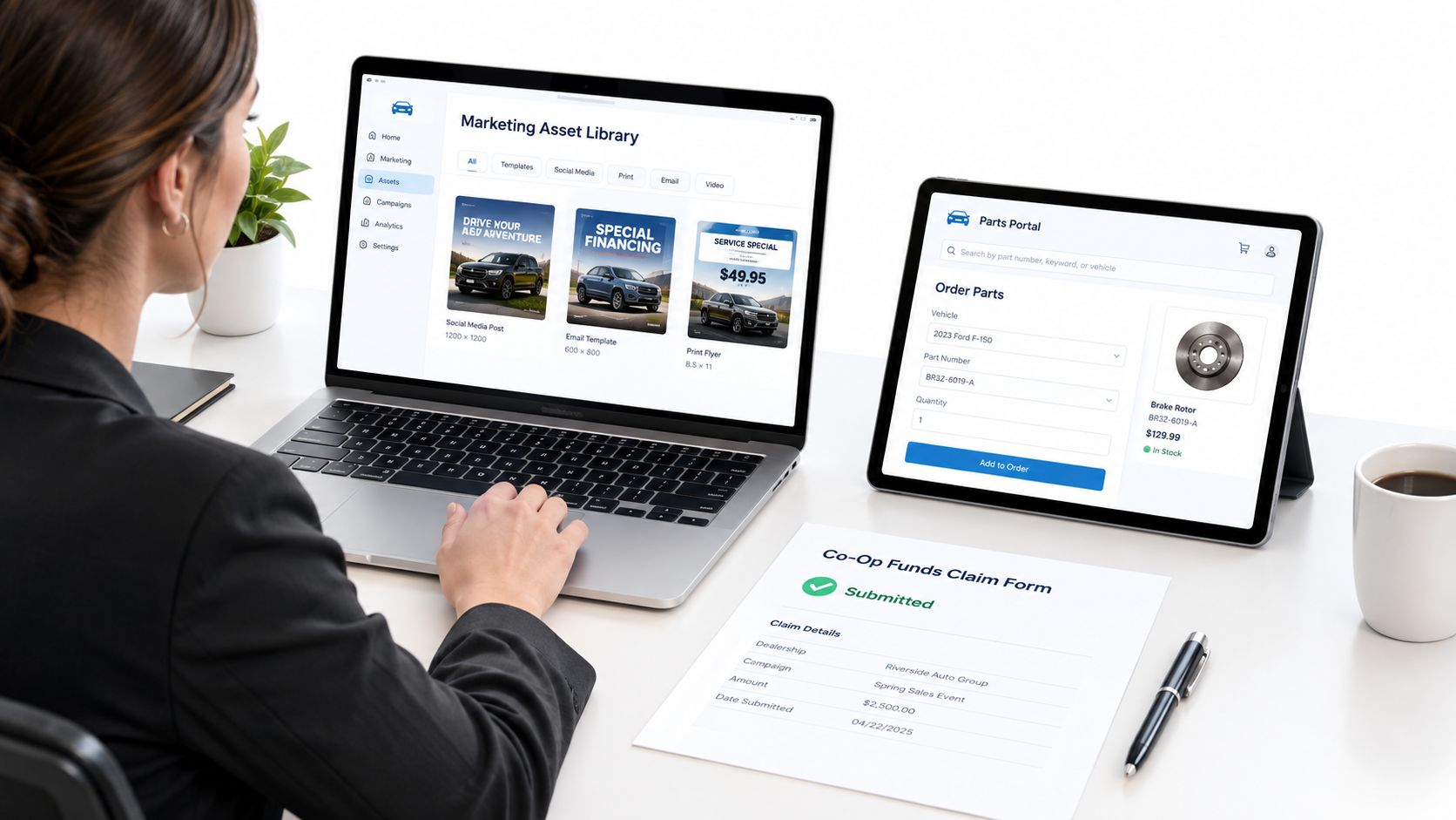Screenshot from https://parts.solanaev.com/dealer-portal
