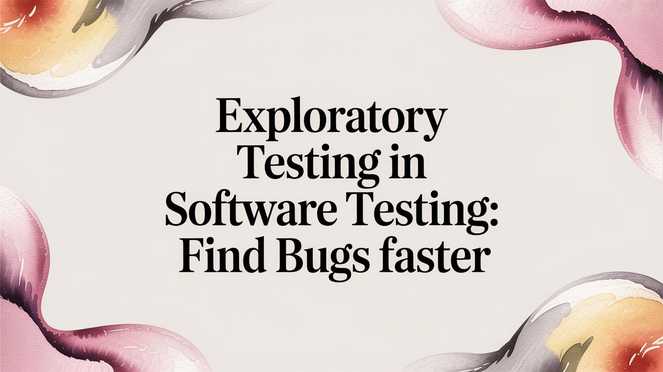 Exploratory Testing in Software Testing: Find Bugs Faster | e2eAgent.io