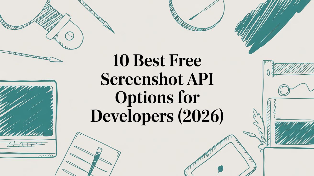 10 Best Free Screenshot API Options for Developers (2026 ...