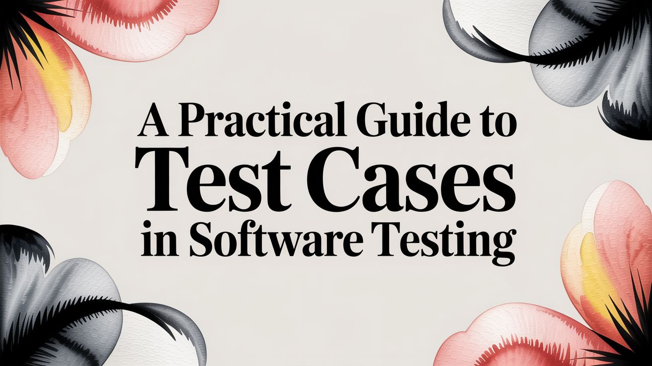 A Practical Guide to Test Cases in Software Testing | e2eAgent.io