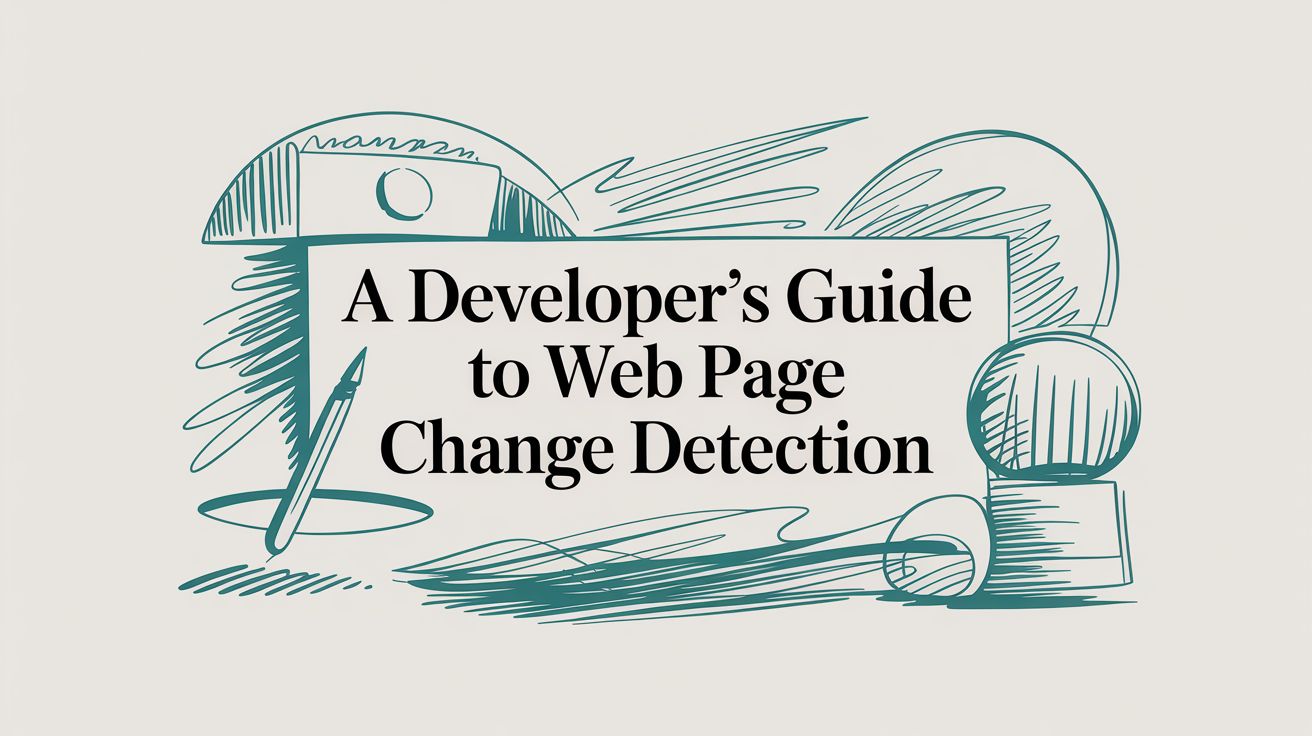 A Developer's Guide to Web Page Change Detection - ScreenshotEngine Blog