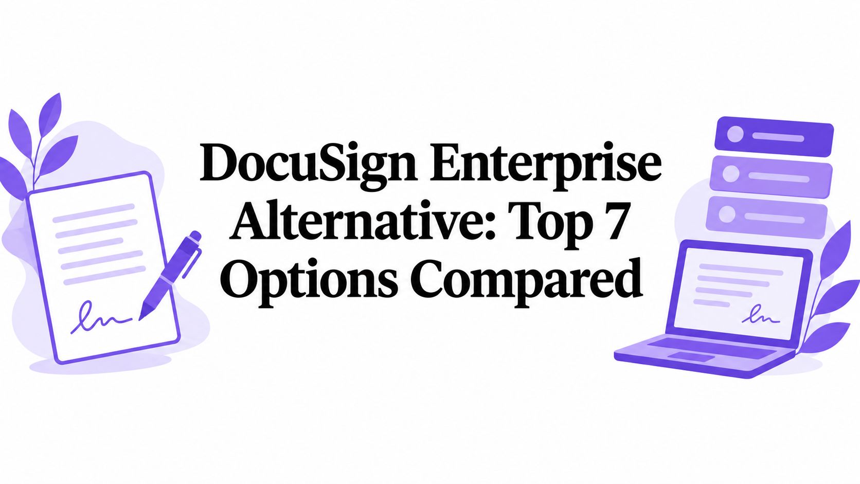 DocuSign Enterprise Alternative: Top 7 Options Compared