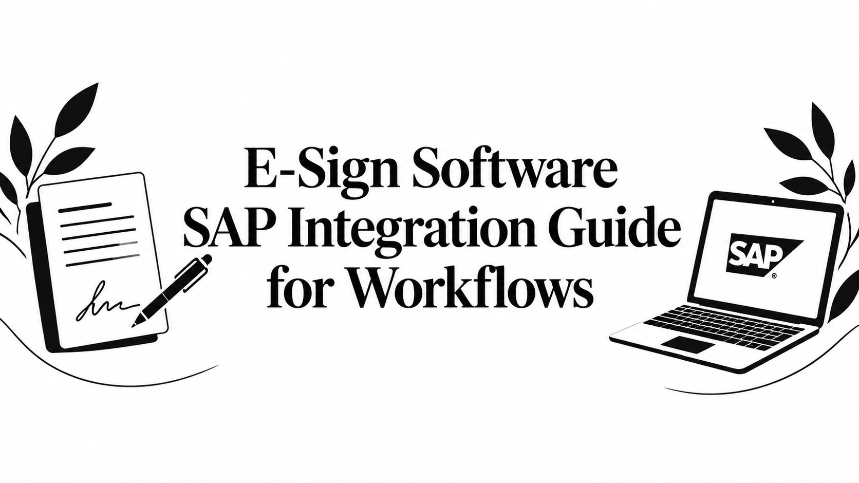 E-Sign Software SAP Integration Guide for Workflows