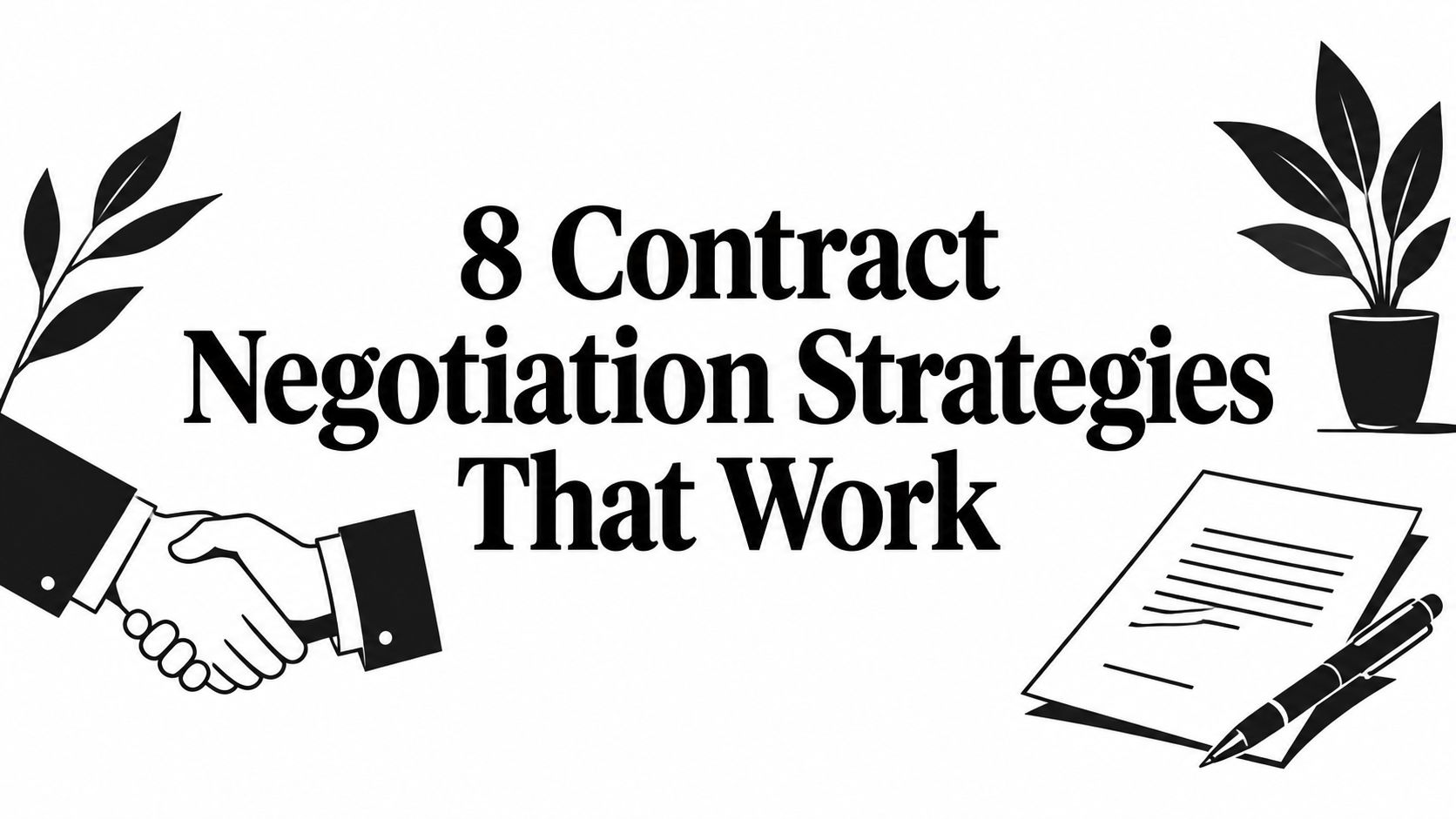 8 Contract Negotiation Strategies That Work