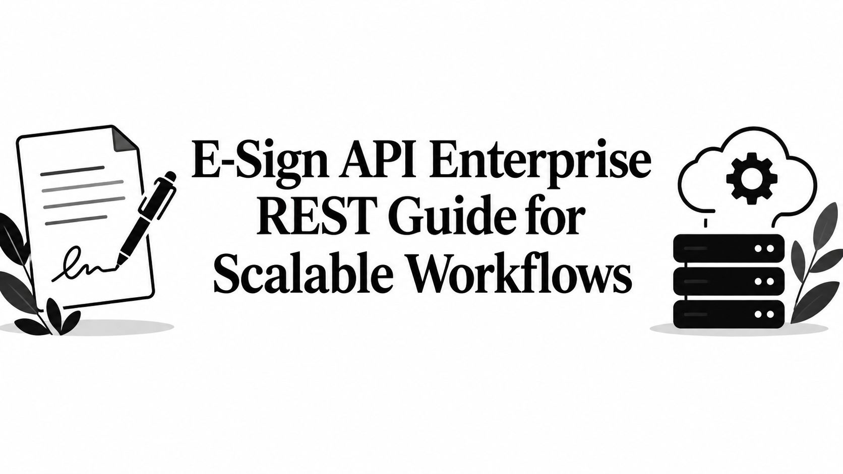 E-Sign API Enterprise REST Guide for Scalable Workflows