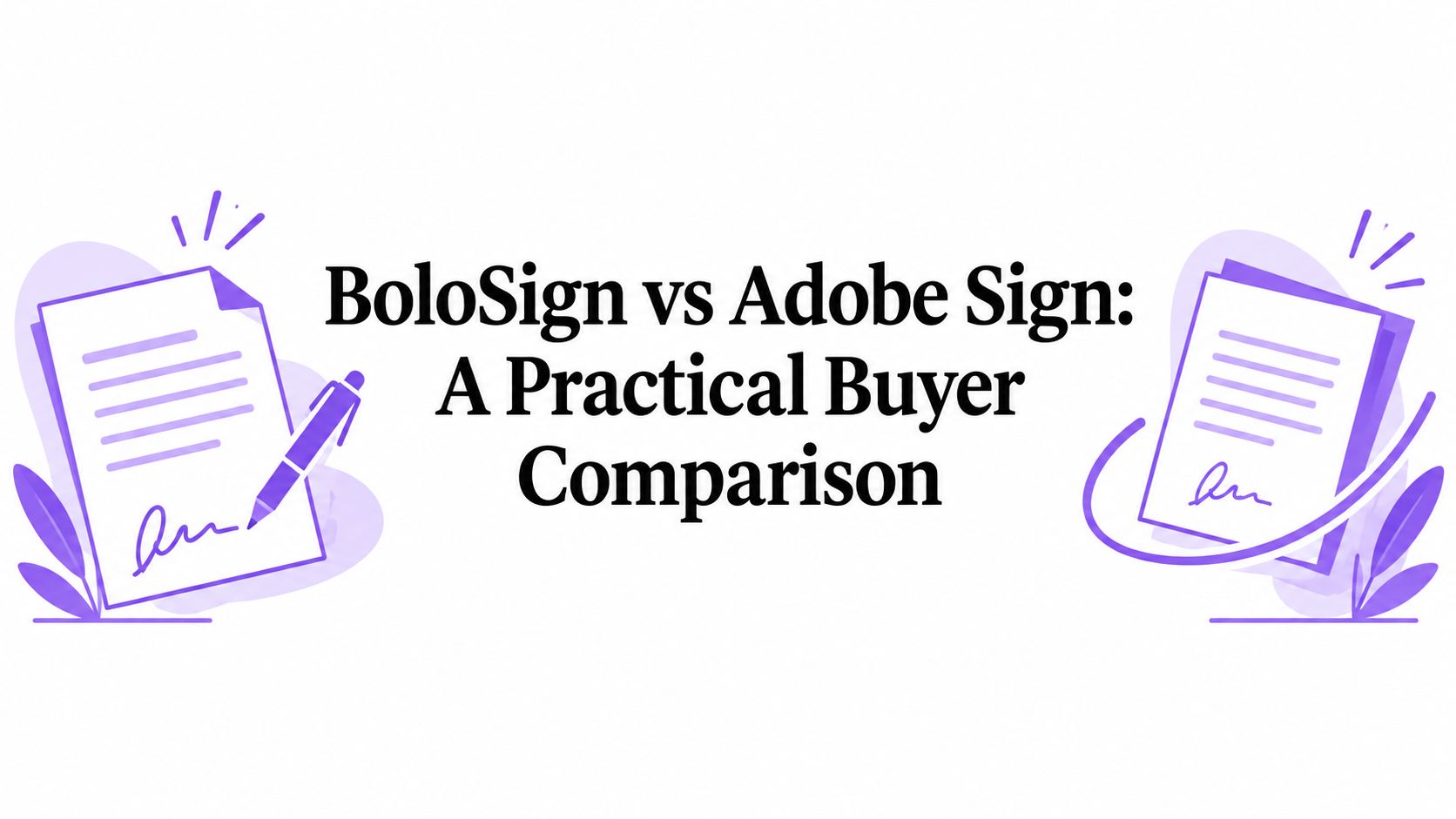 BoloSign vs Adobe Sign: A Practical Buyer Comparison