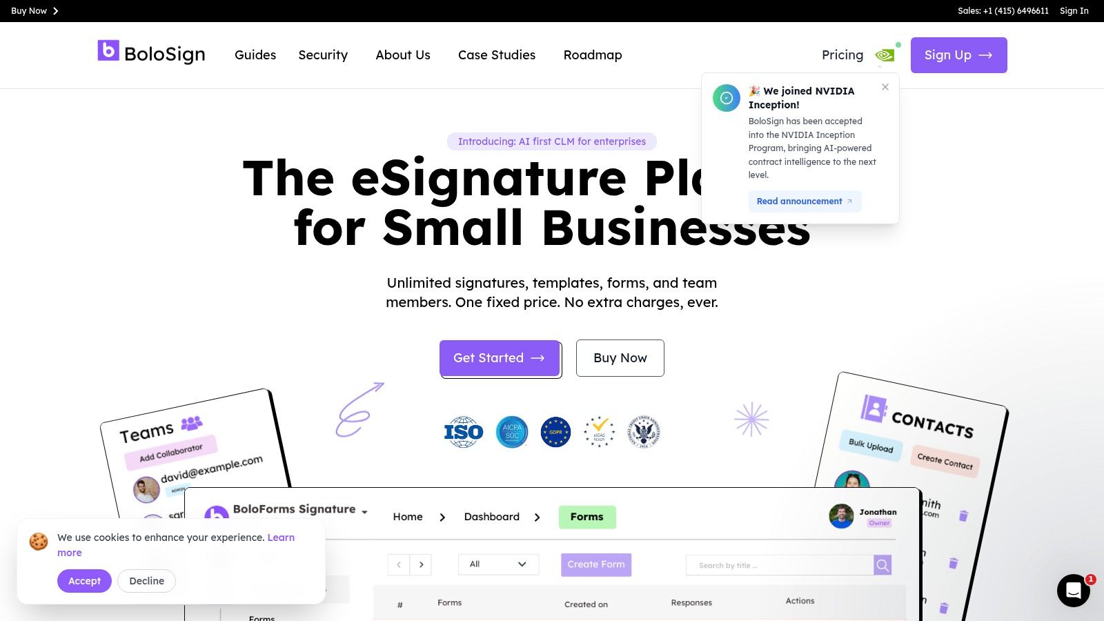 Screenshot from https://boloforms.com