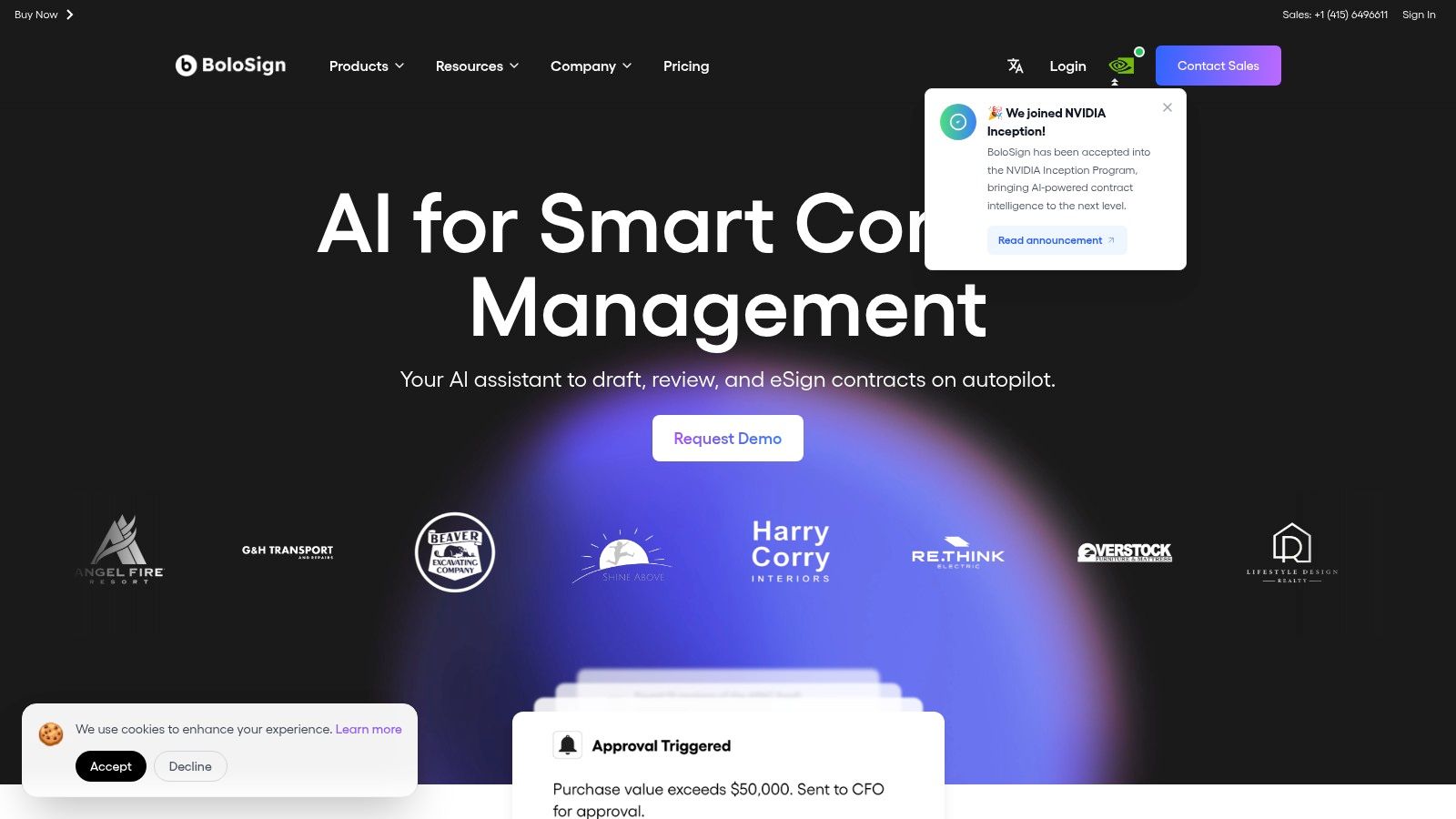 Screenshot from https://www.bolosign.com