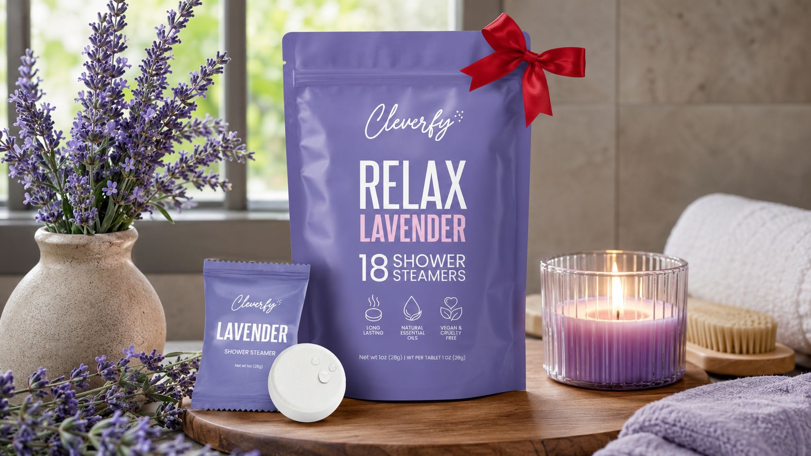 Cleverfy Relax Megapack of 18 Shower Steamers