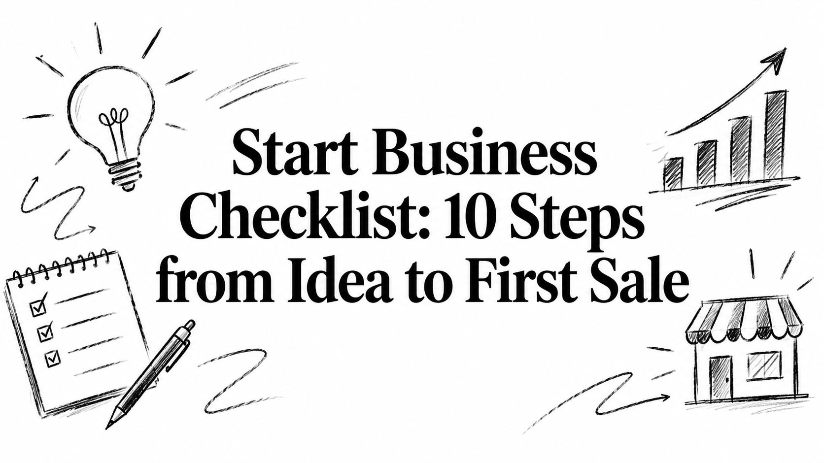 Start Business Checklist: 10 Steps from Idea to First Sale