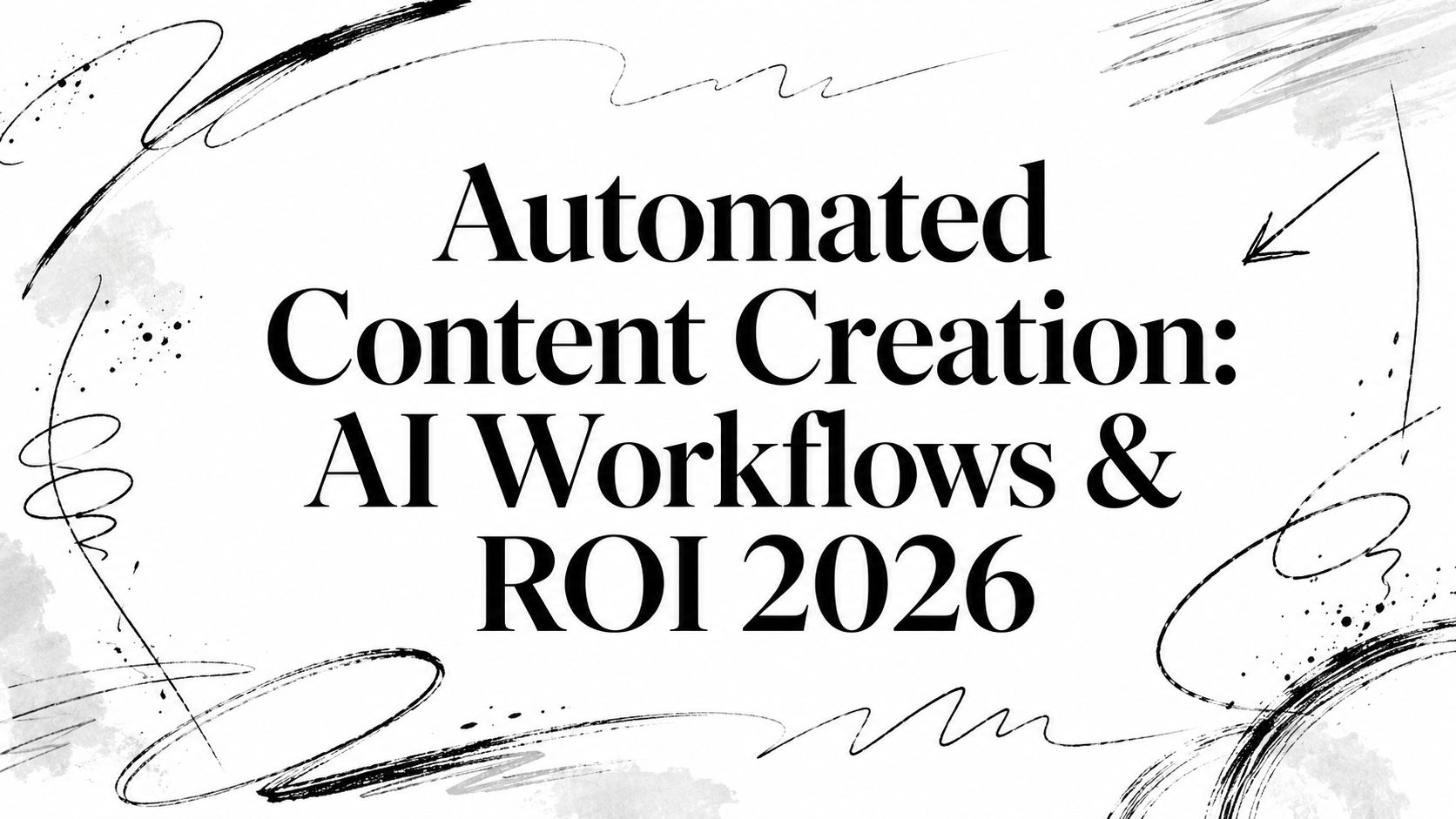 Automated Content Creation: AI Workflows & ROI 2026