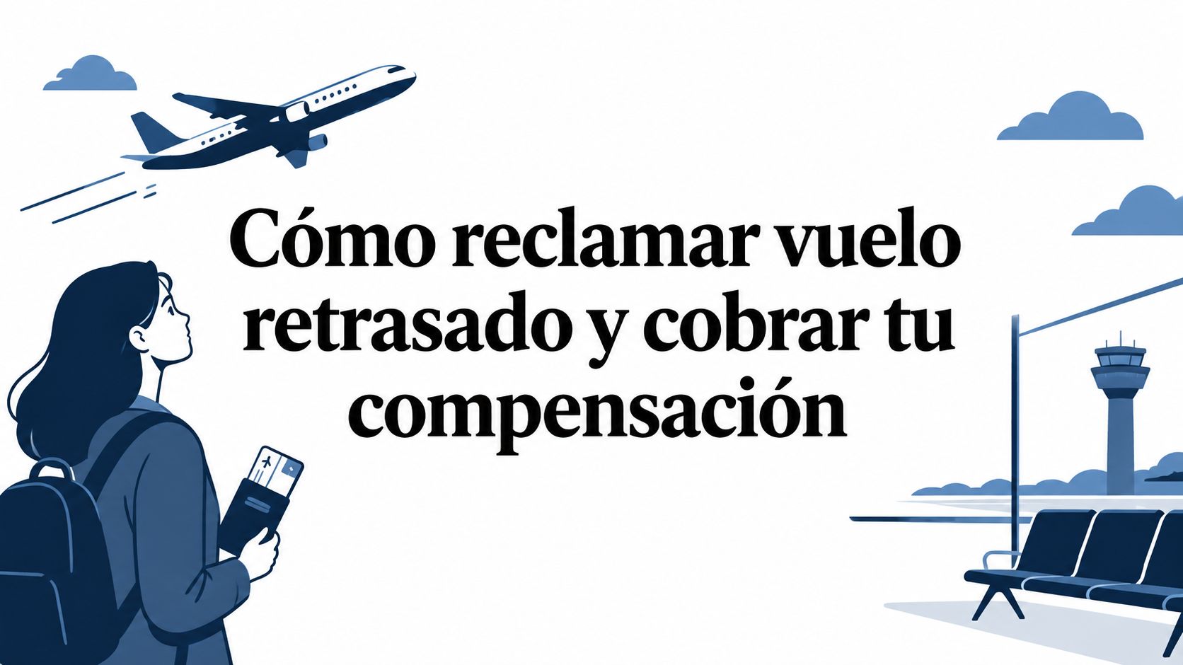 Cómo reclamar vuelo retrasado y cobrar tu compensación