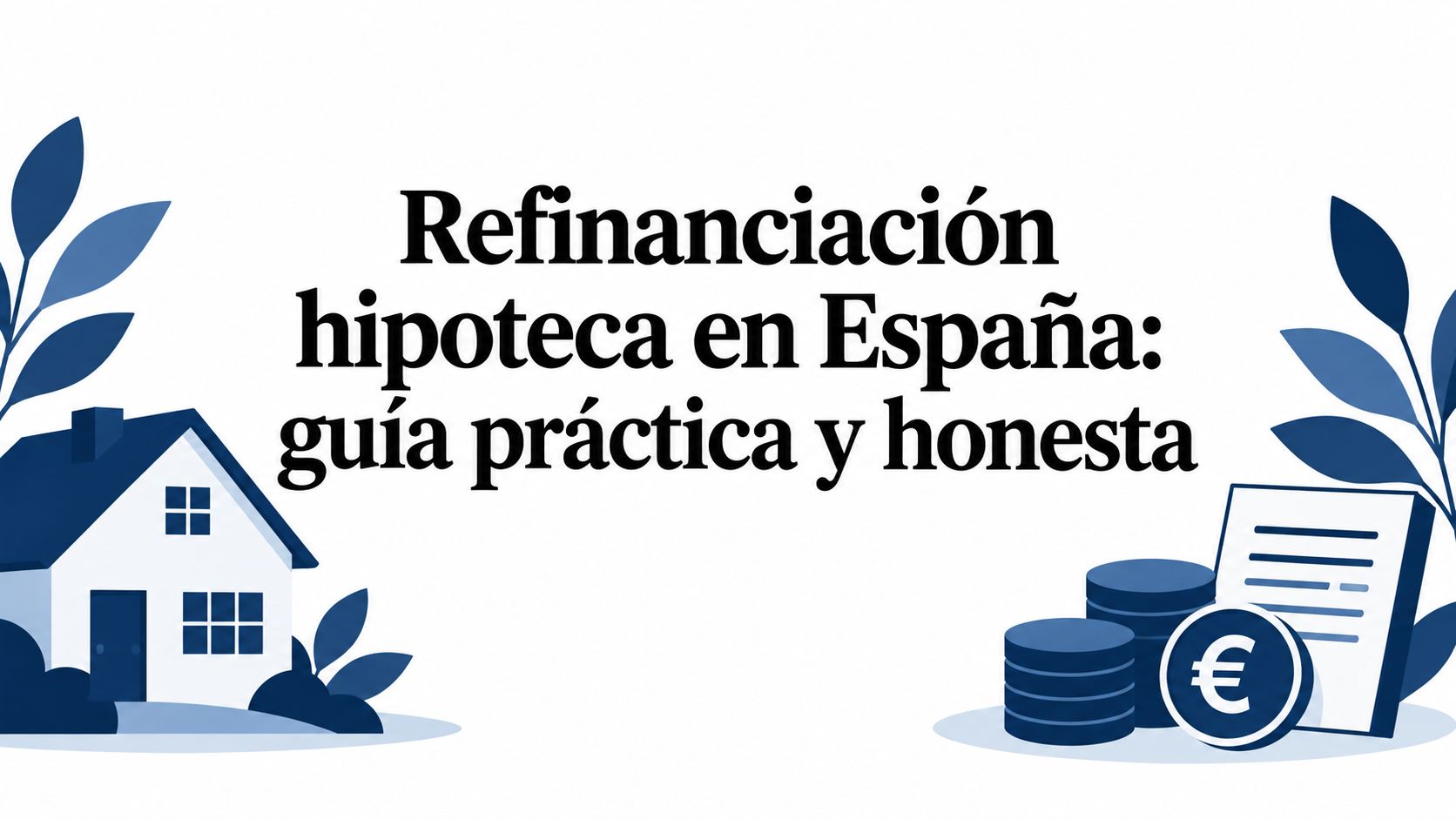 Refinanciación hipoteca en España: guía práctica y honesta