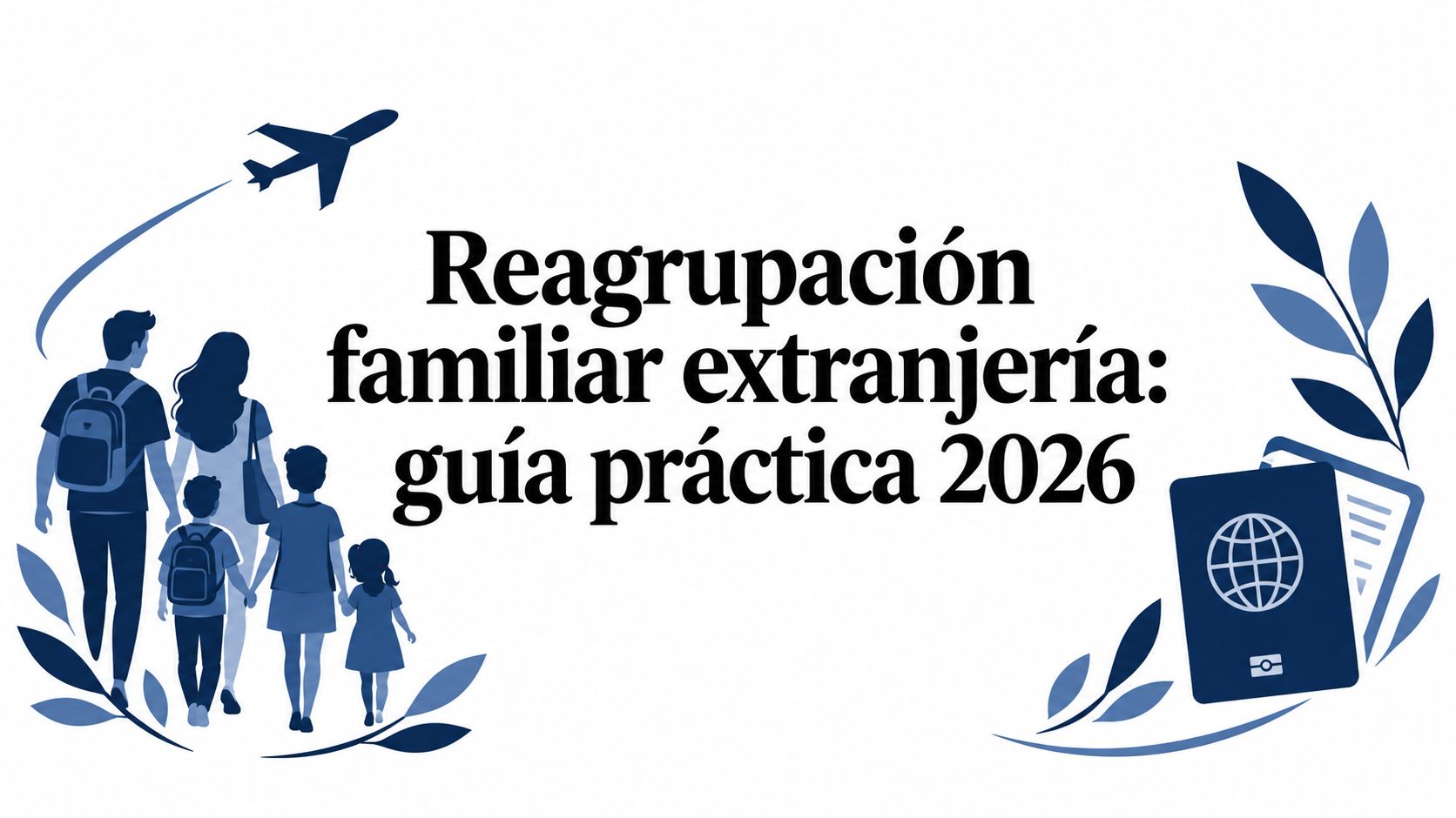 Reagrupación familiar extranjería: guía práctica 2026
