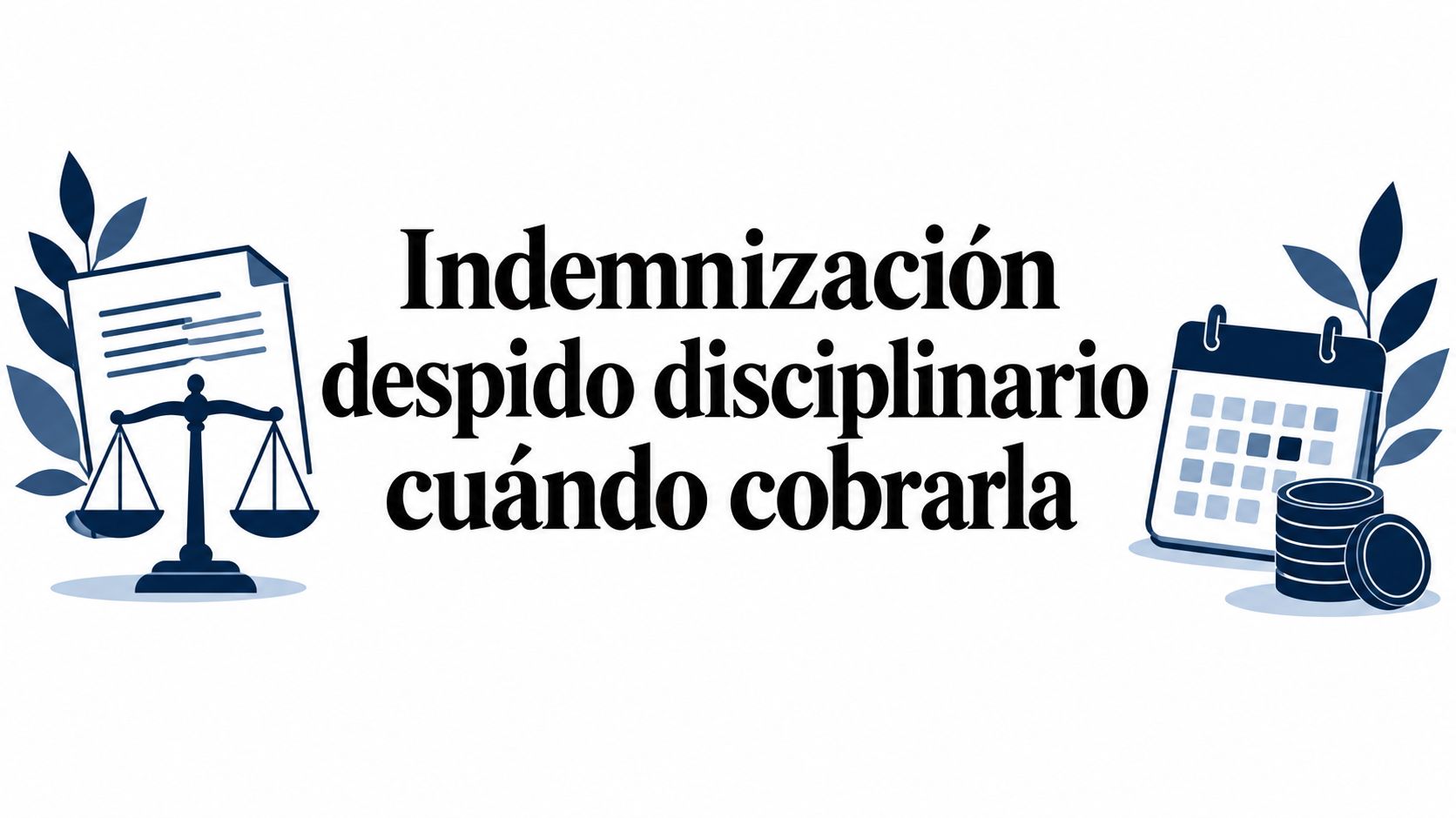 Indemnización despido disciplinario cuándo cobrarla