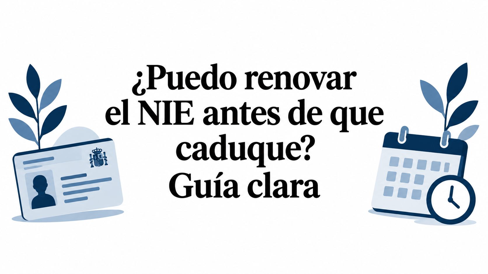 ¿Puedo renovar el NIE antes de que caduque? Guía clara