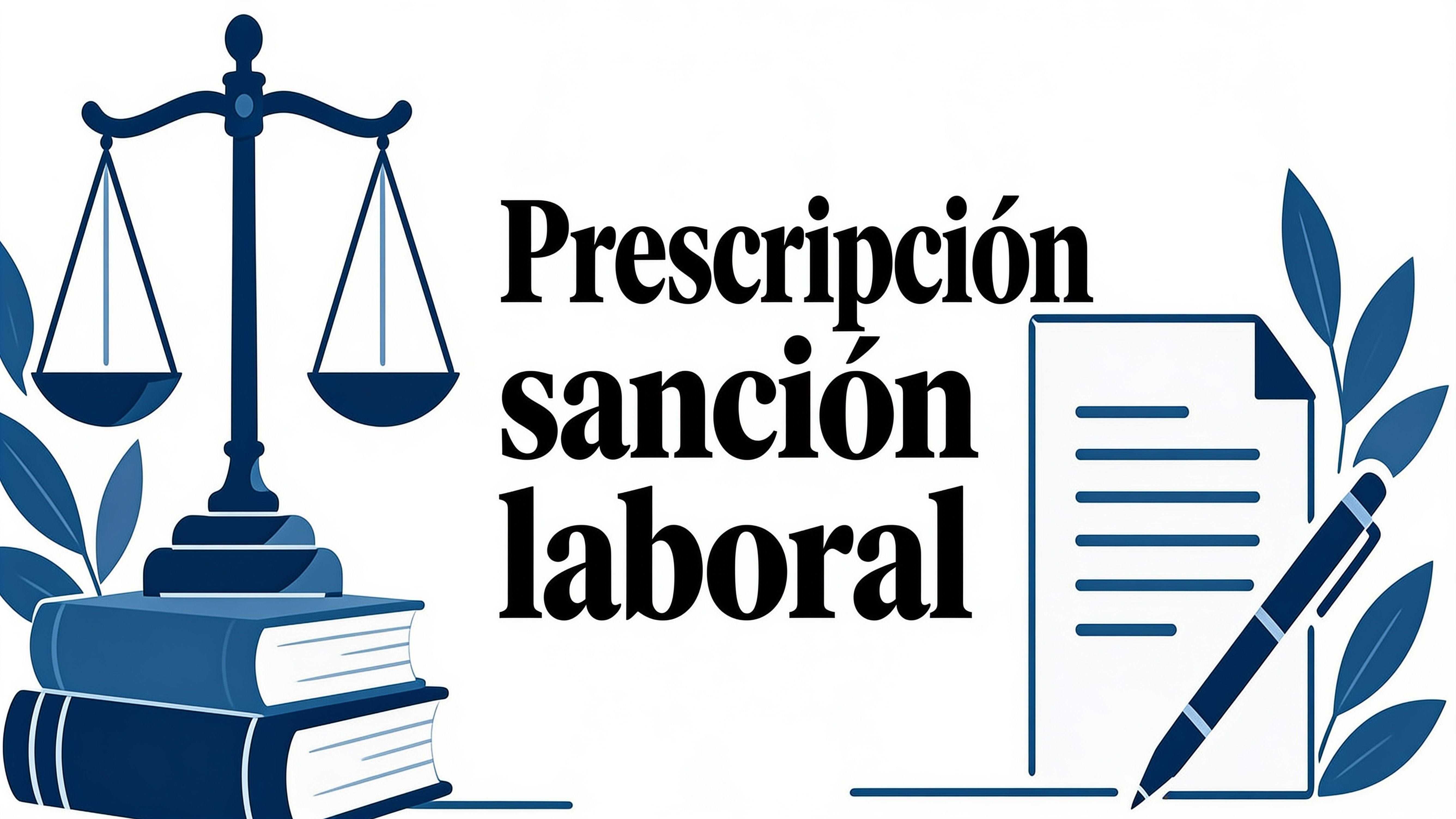 Prescripcion sancion laboral