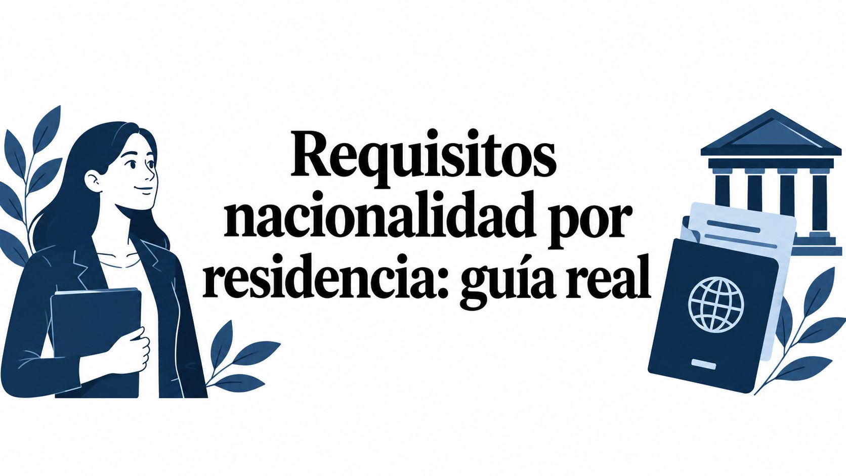 Requisitos nacionalidad por residencia: guía real