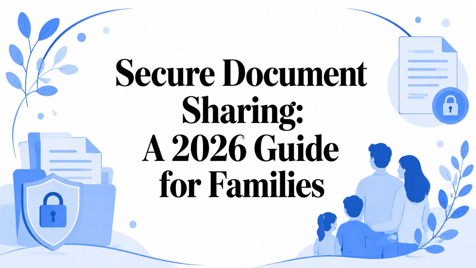Secure Document Sharing: A 2026 Guide for Families