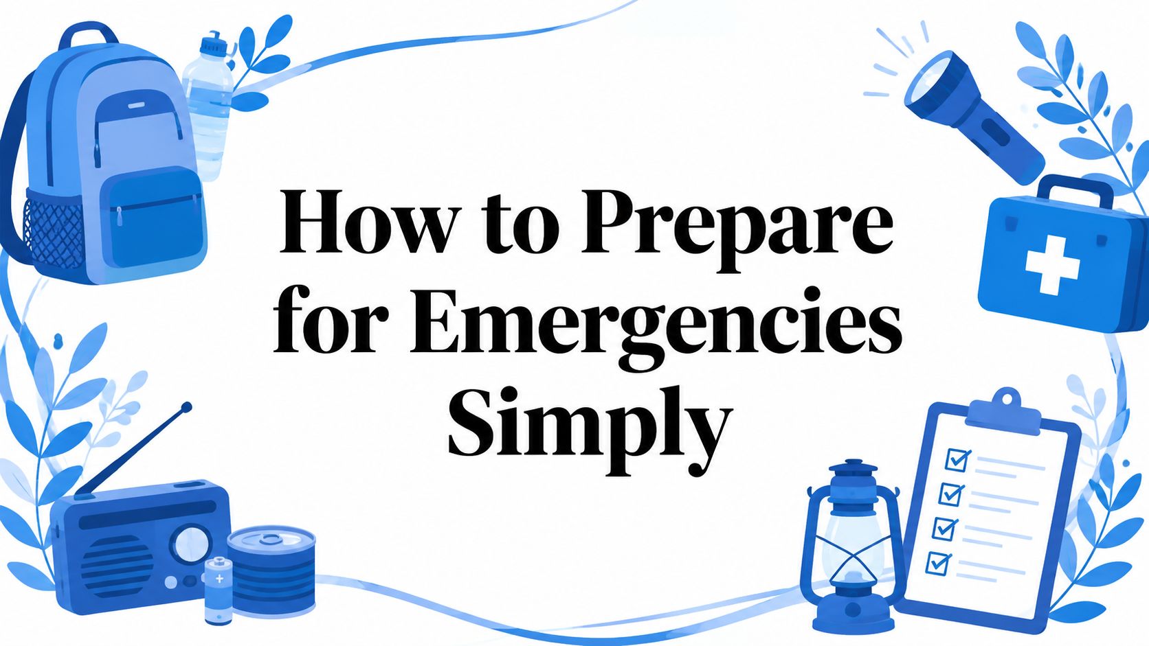 How to Prepare for Emergencies Simply