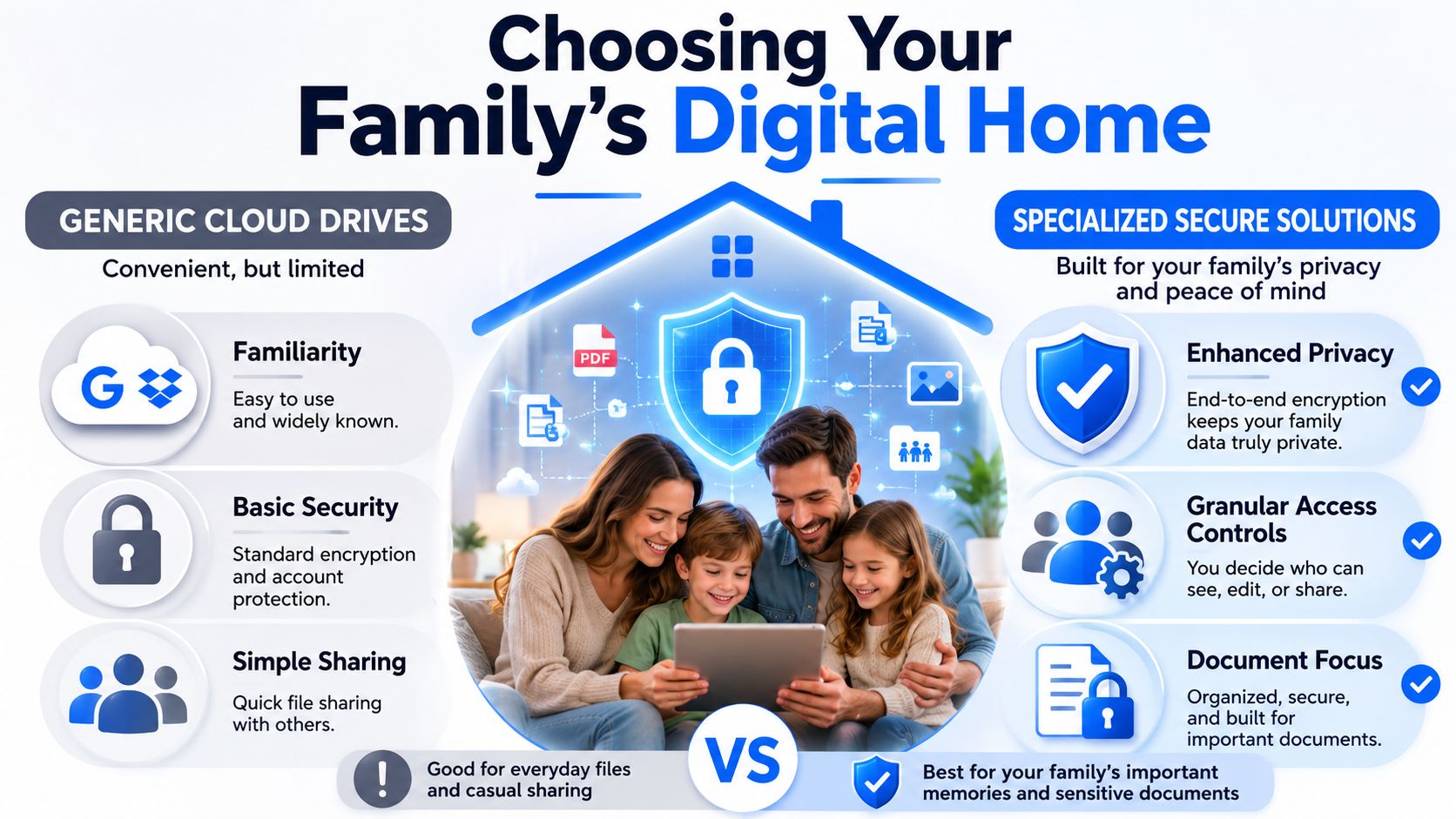 Secure Document Sharing: A 2026 Guide for Families