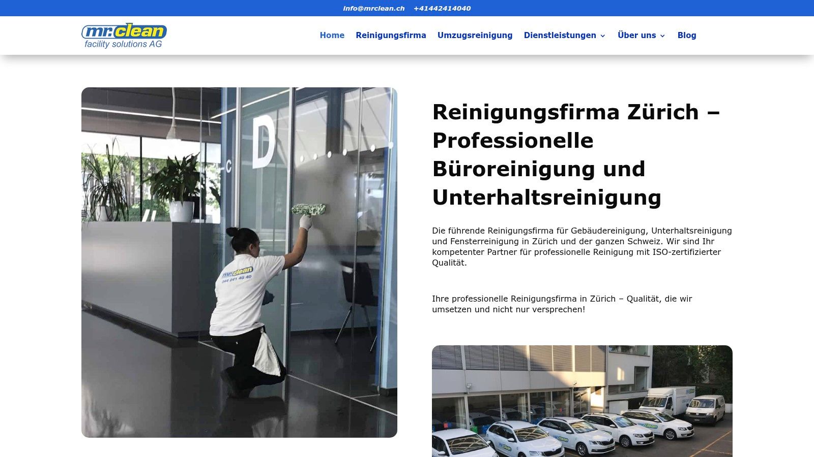Screenshot from https://www.mrclean.ch