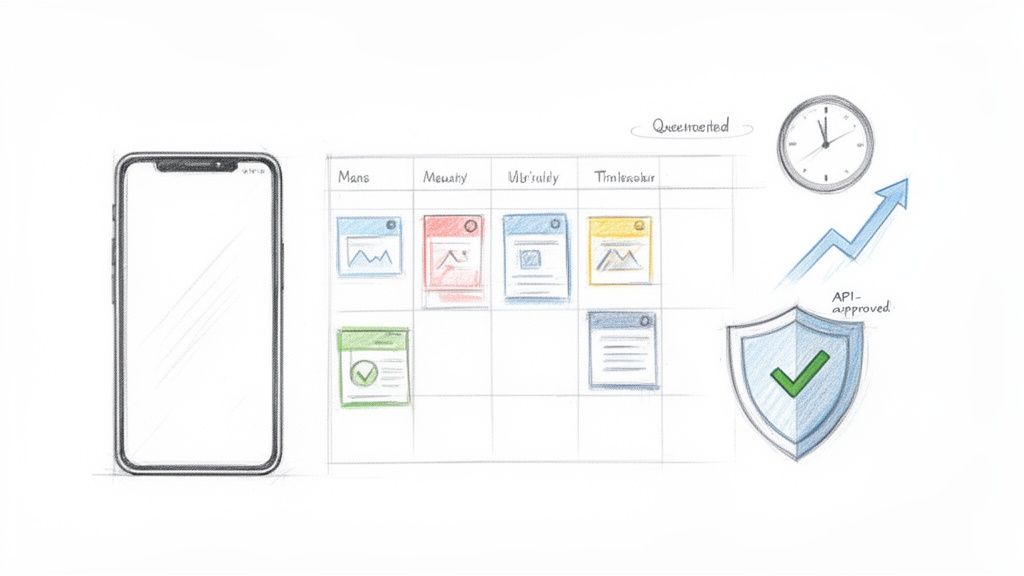 Automating Instagram Posts A Smart Guide for 2026 | Beplan Blog