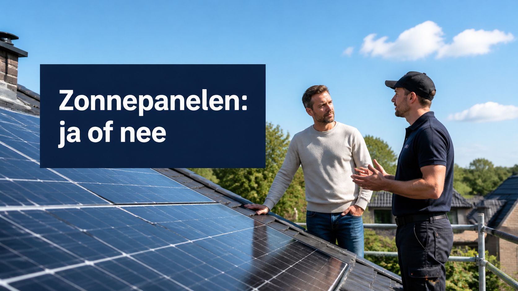 Zonnepanelen plaatsen of niet: een eerlijke gids