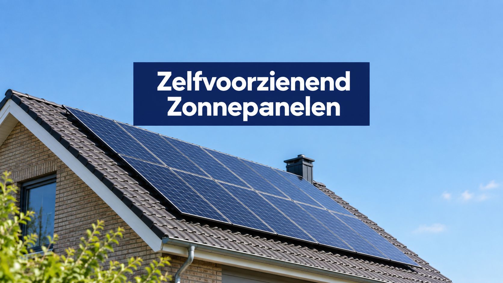 Hoeveel zonnepanelen nodig om zelfvoorzienend te zijn