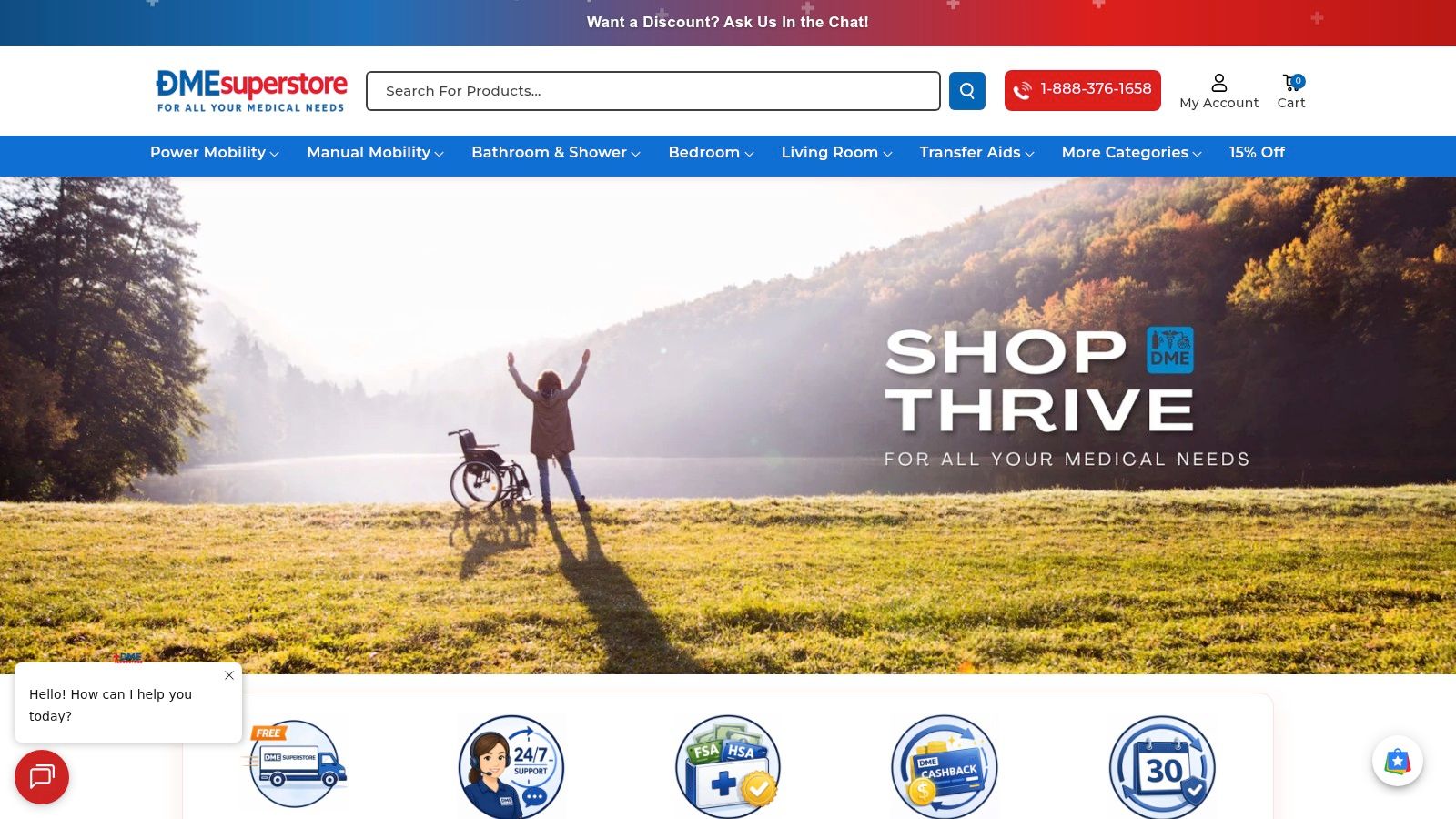 Screenshot from https://dmesuperstore.com