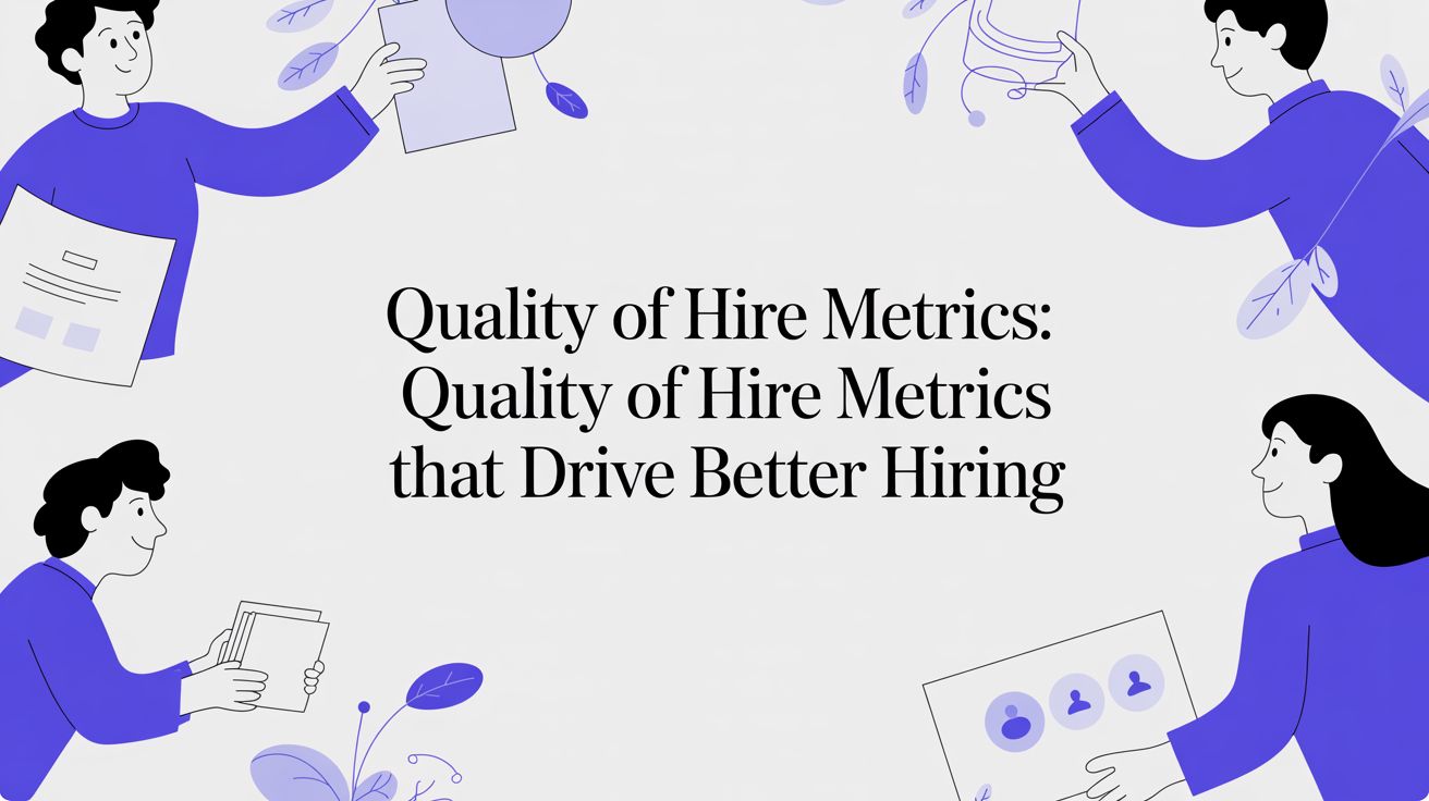 Quality of Hire Metrics: A Guide to Measuring What Matters