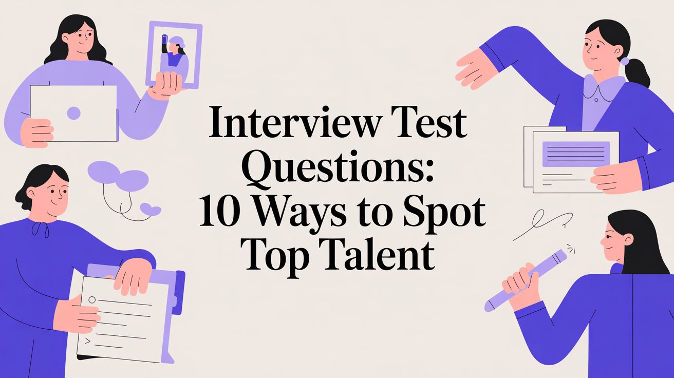Interview Test Questions: 10 Ways to Spot Top Talent