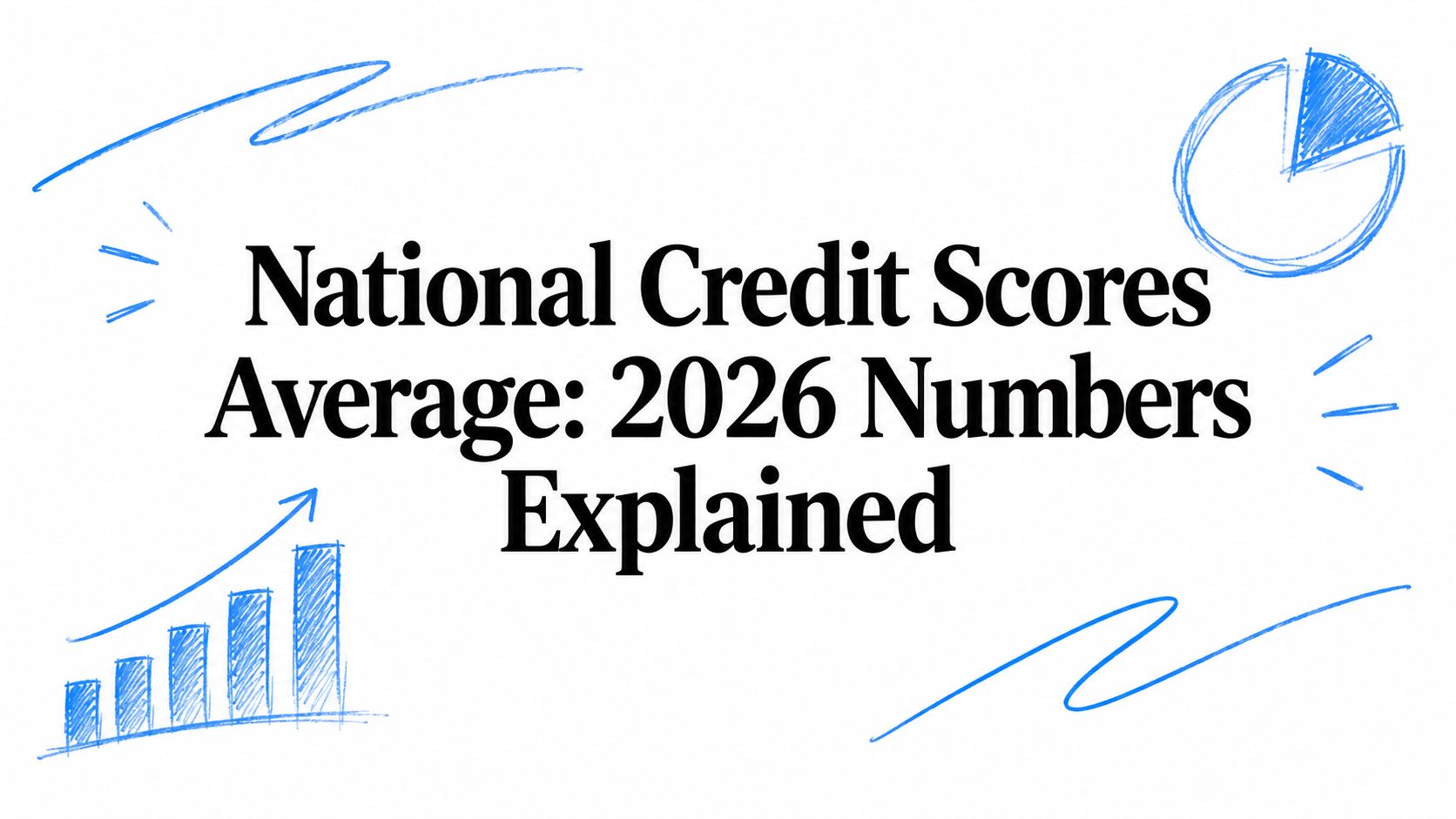 National Credit Scores Average: 2026 Numbers Explained