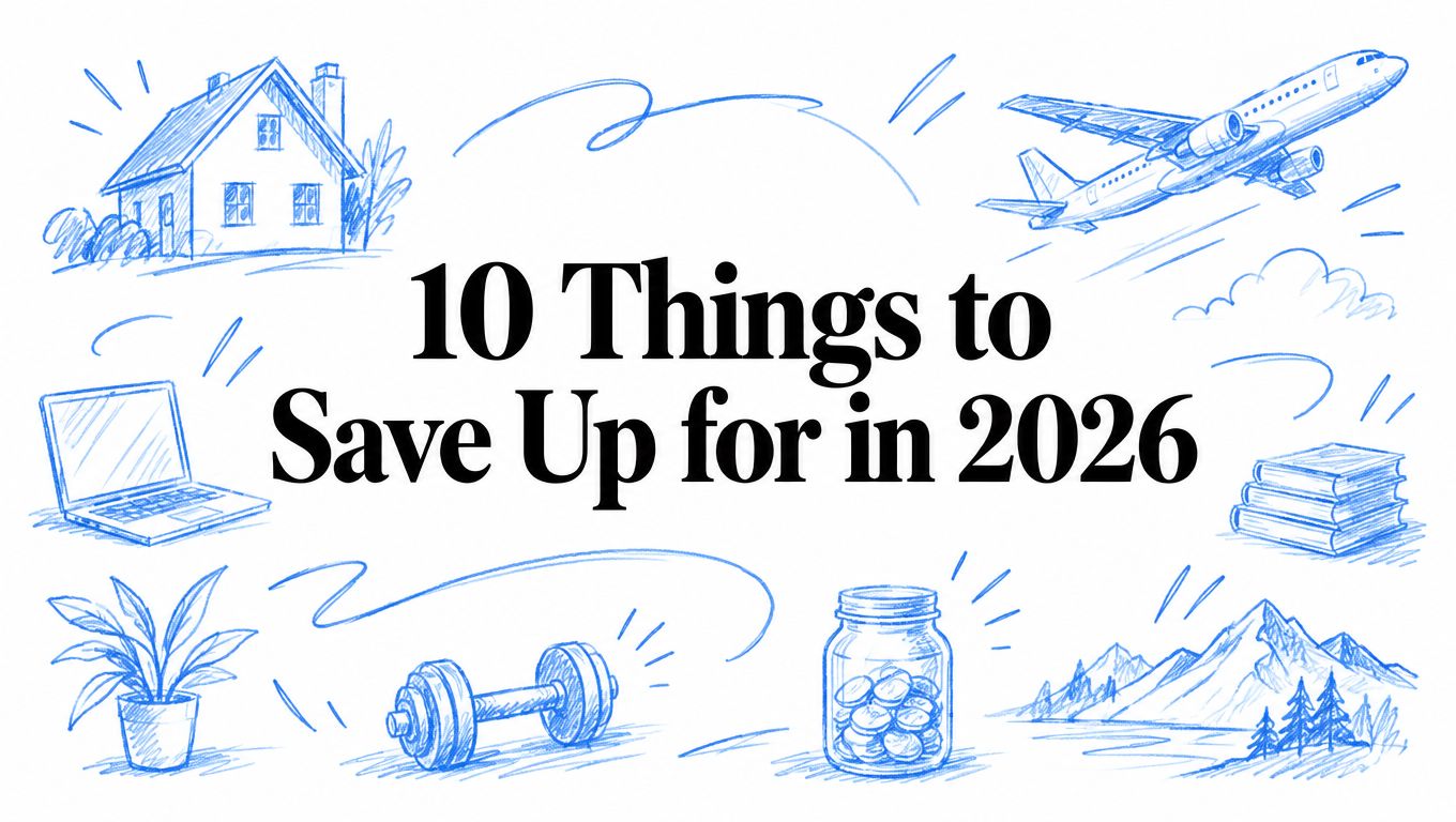 10 Things to Save Up for in 2026