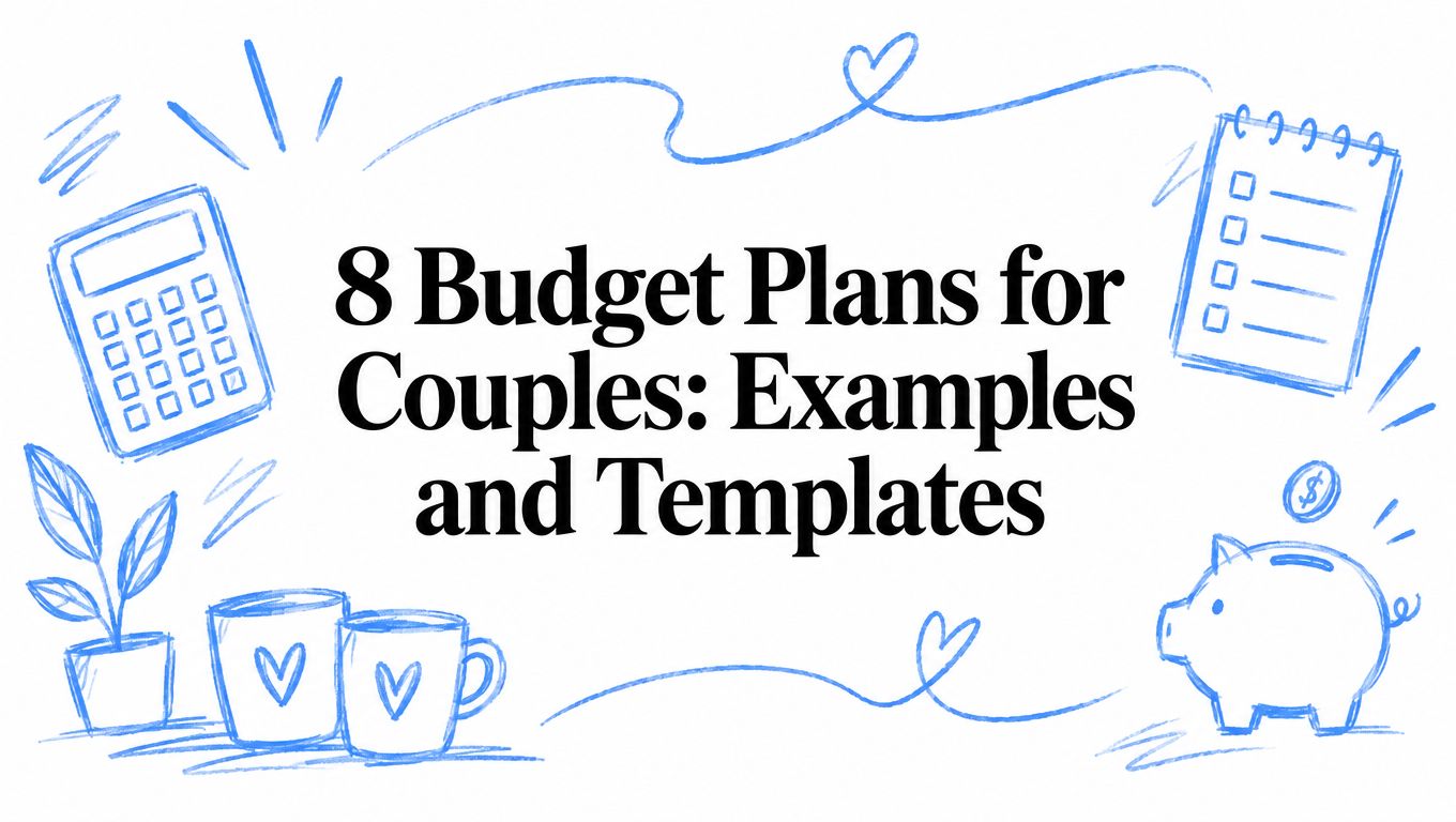 8 Budget Plans for Couples: Examples and Templates