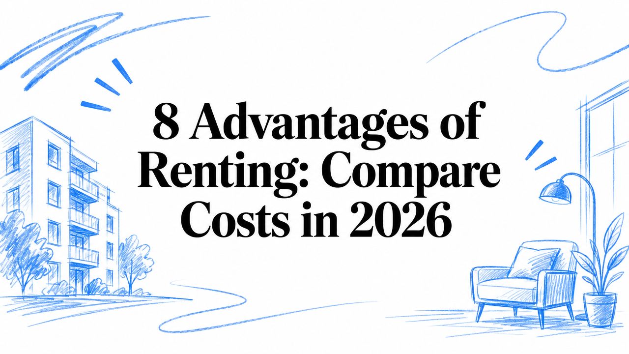 8 Advantages of Renting: Compare Costs in 2026