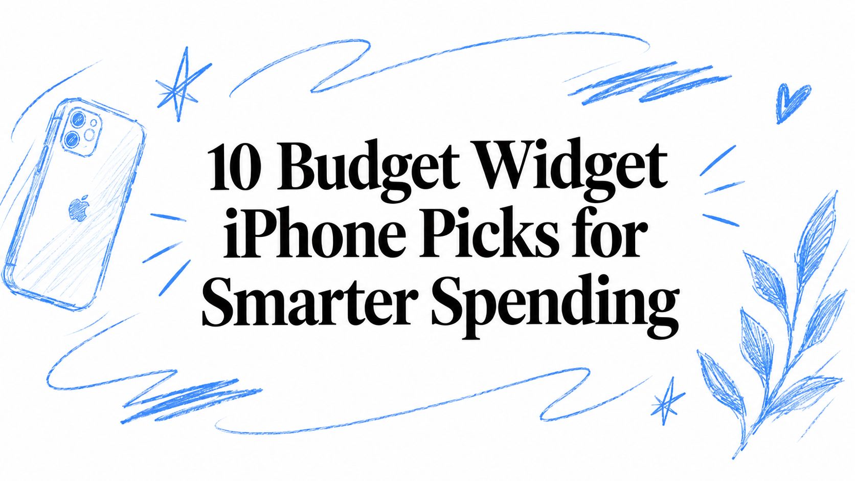 10 Budget Widget iPhone Picks for Smarter Spending